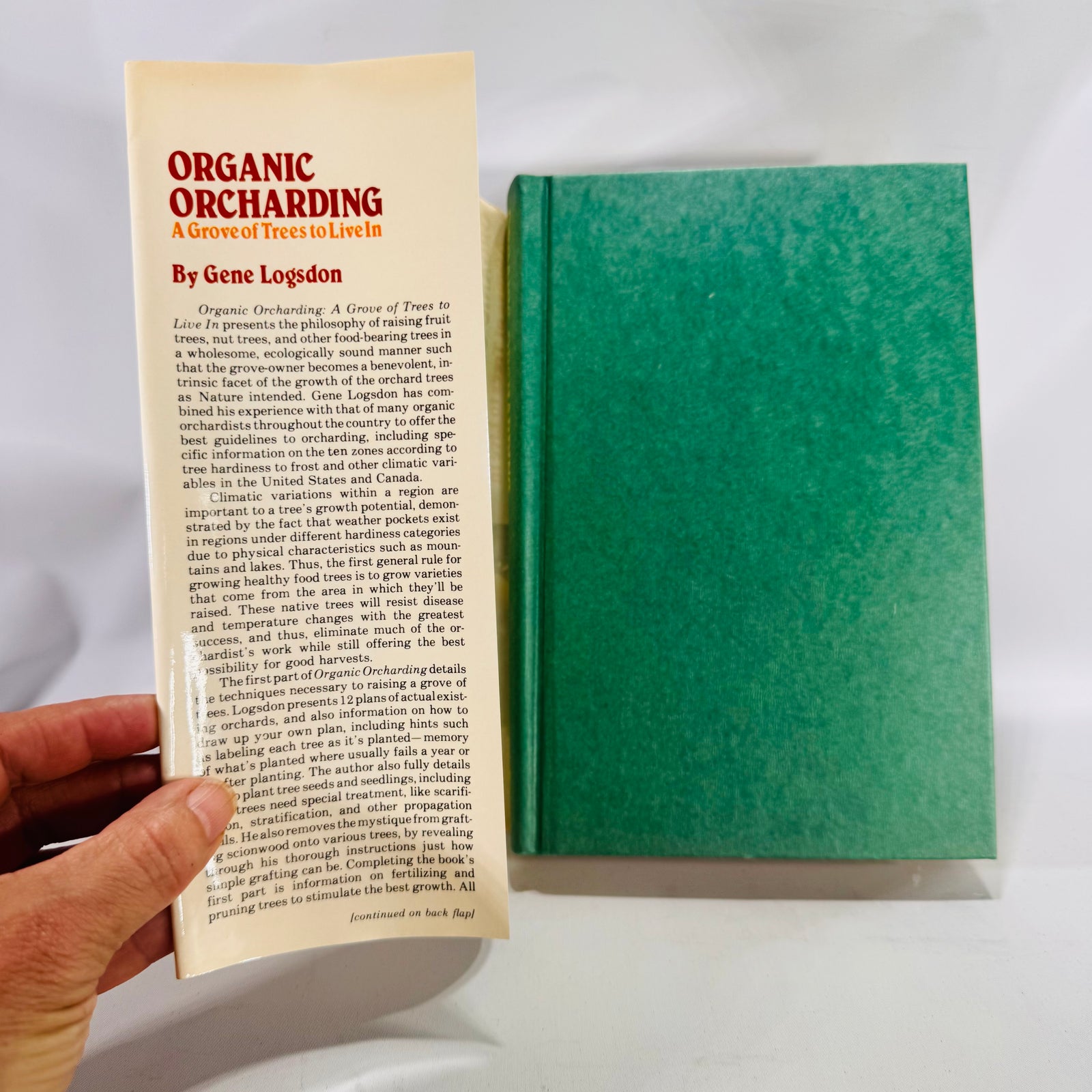 Organic Orcharding: A Grove of Trees to Live In (1981) — Gene Logsdon | Illustrated Sustainable Agriculture, Gardening & Homesteading, Nature Reference