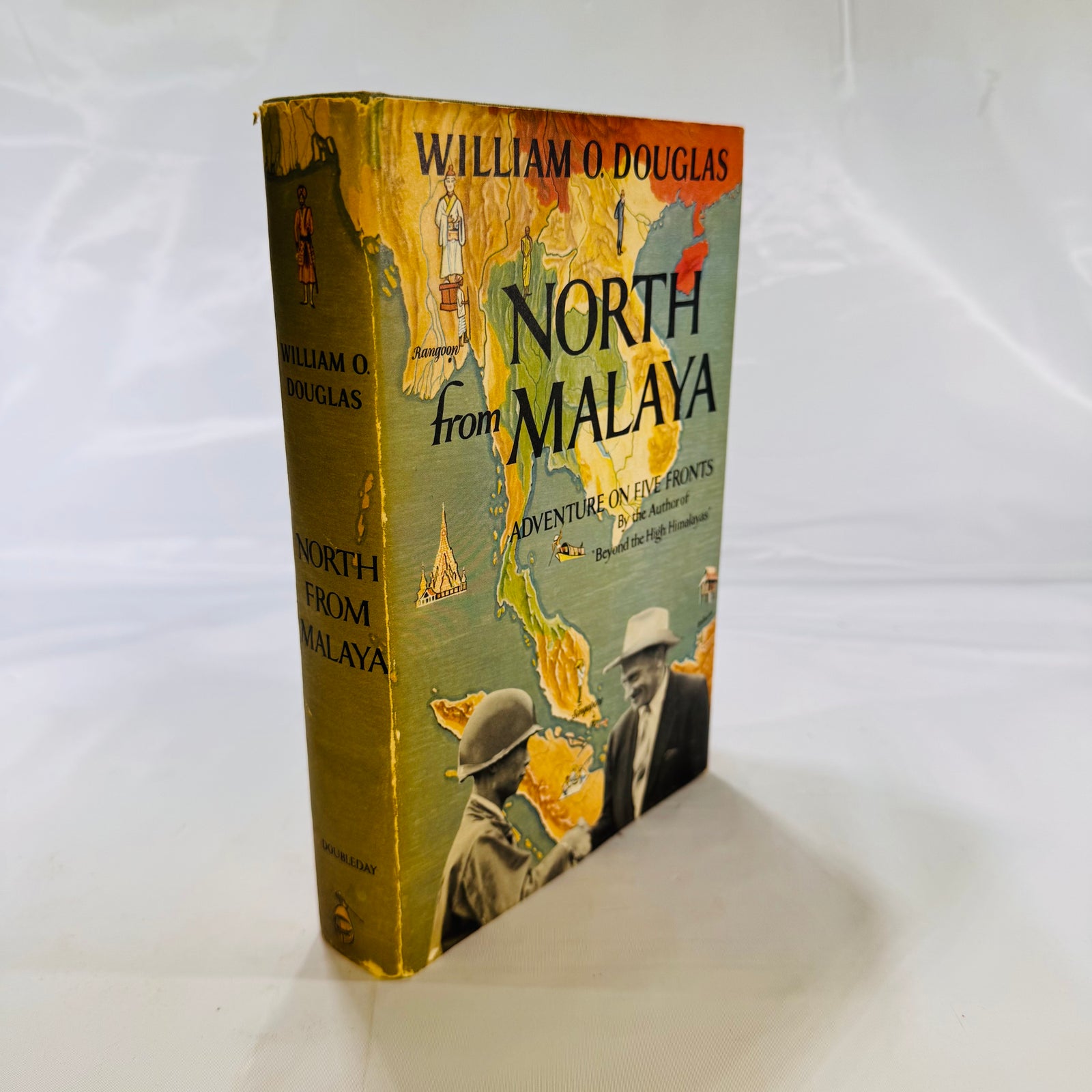 North from Malaya by William O. Douglas (1952), Hardcover with Dust Jacket