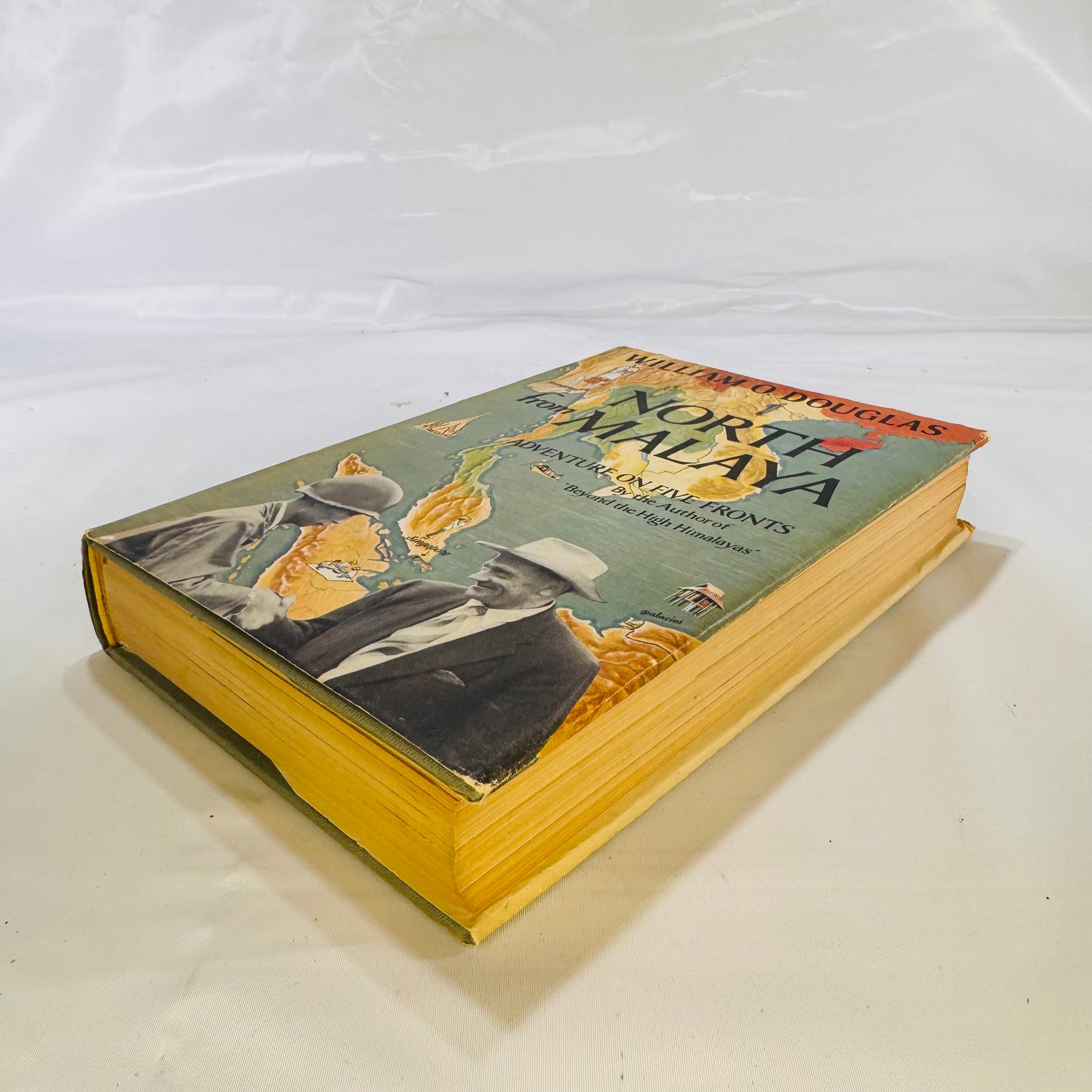 North from Malaya by William O. Douglas (1952), Hardcover with Dust Jacket