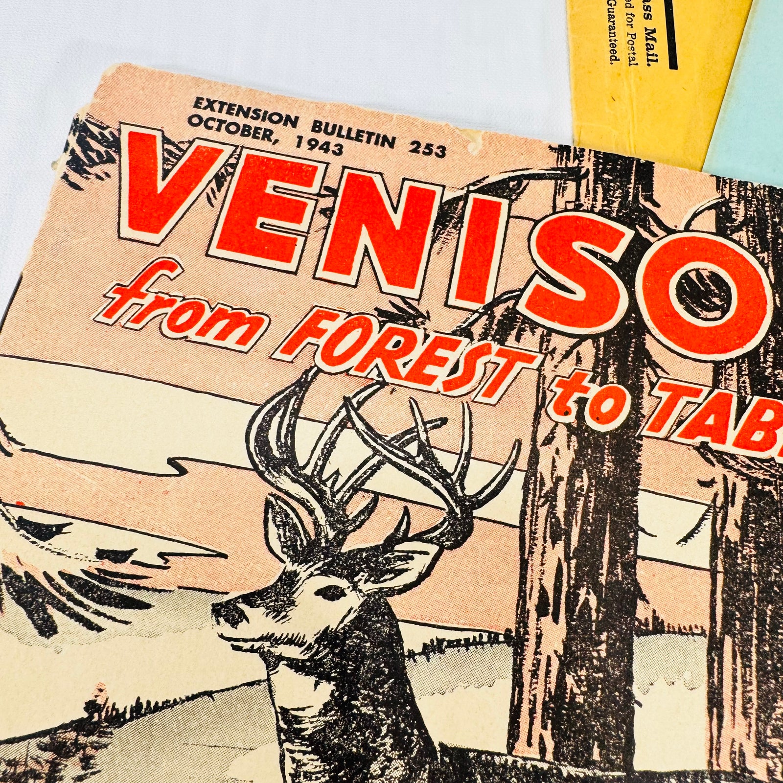 Venison from Forest to Table 1943 + Fine Cocktails Made Easy + Southern Comfort 32 Drinks Lot