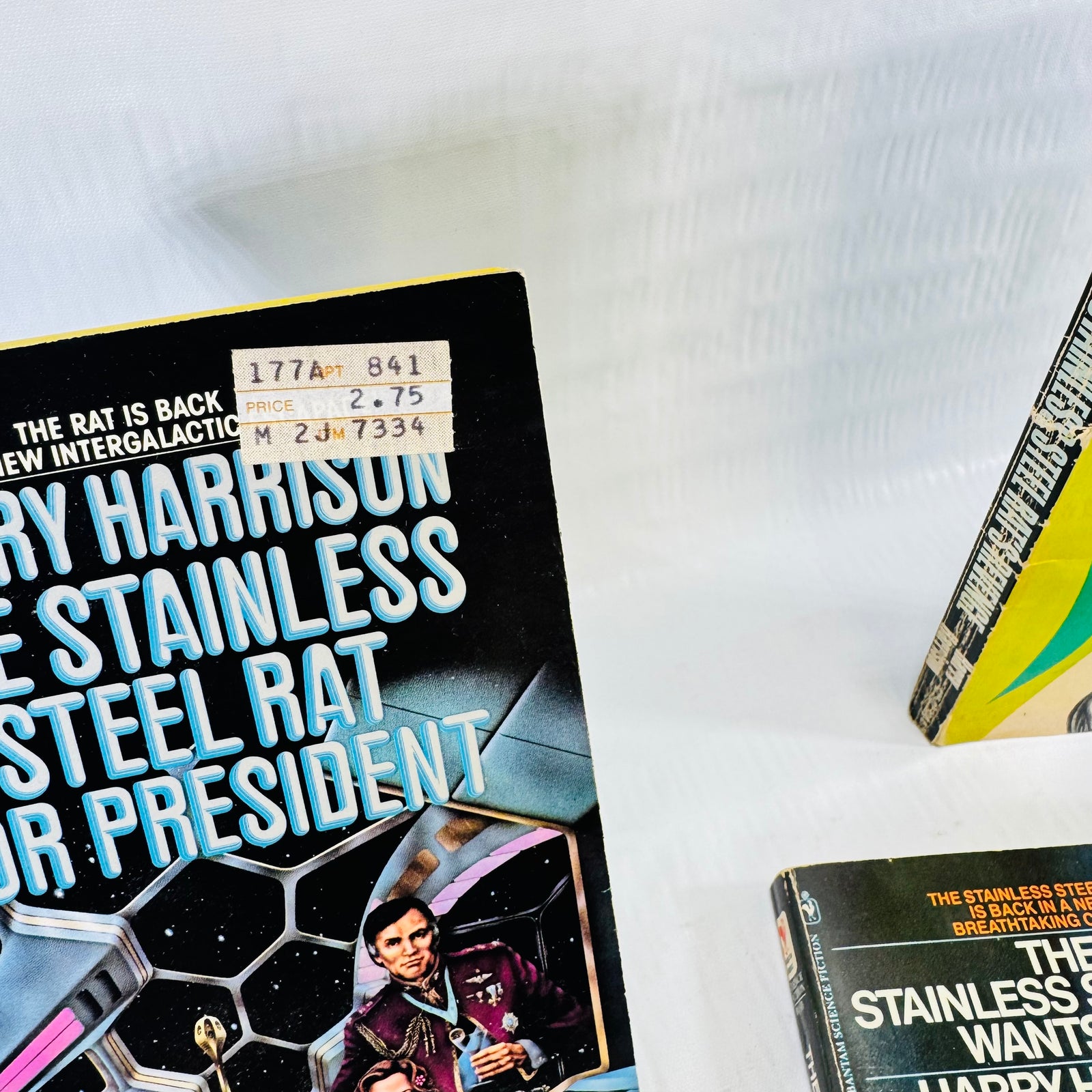 Harry Harrison Stainless Steel Rat Lot of 3 Vintage Science Fiction Paperbacks