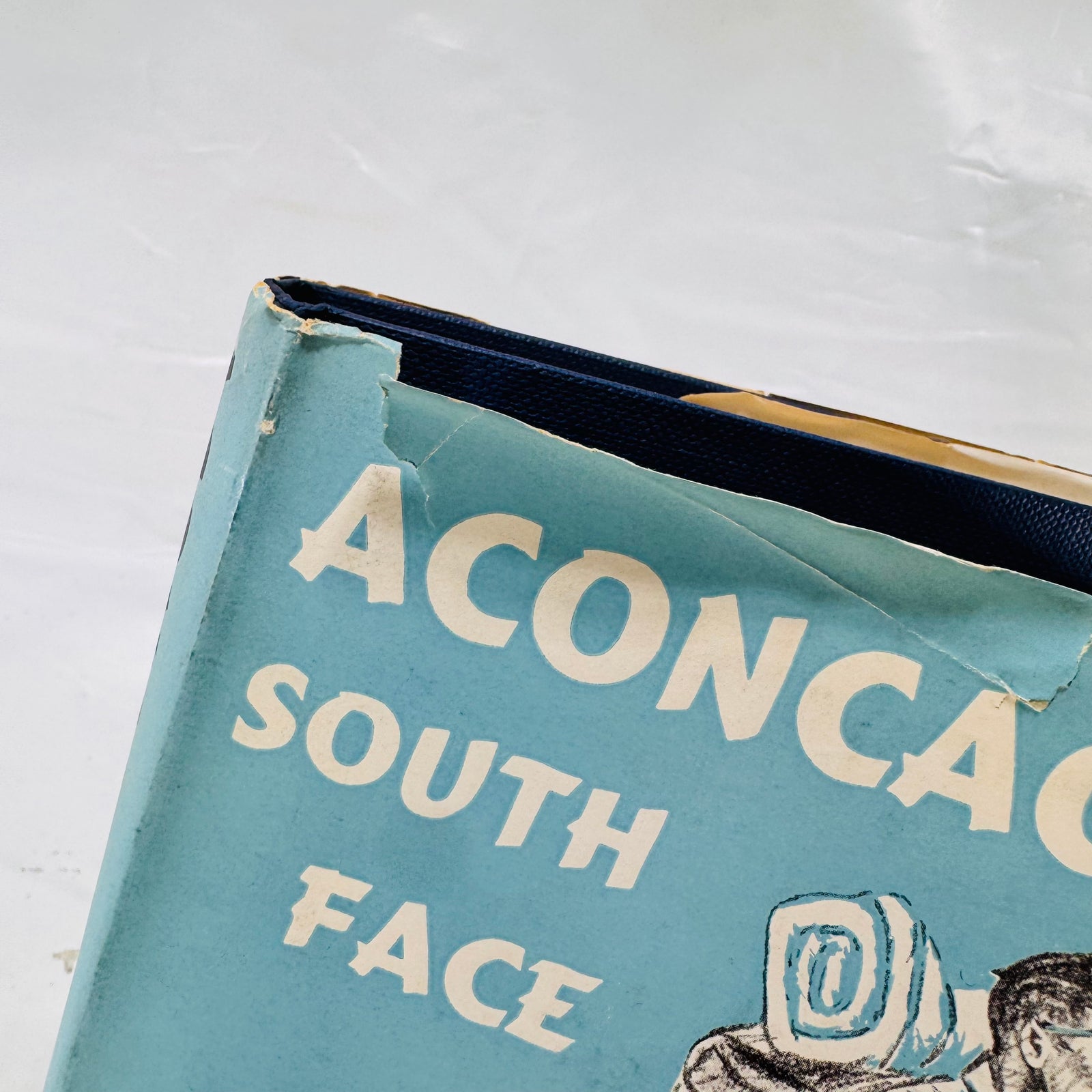 Aconcagua South Face by René Ferlet & Guy Poulet (1956), Hardcover with Dust Jacket