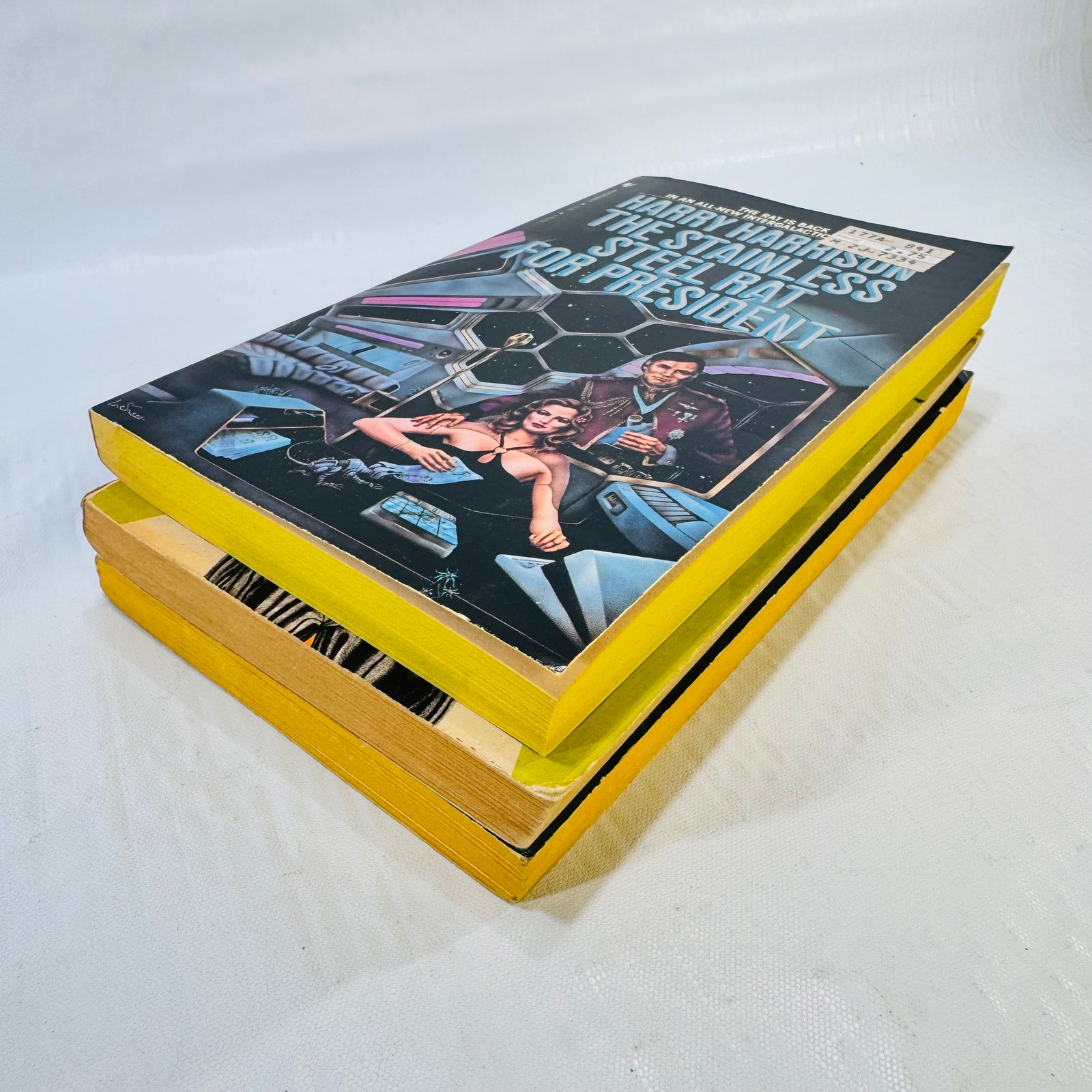 Harry Harrison Stainless Steel Rat Lot of 3 Vintage Science Fiction Paperbacks