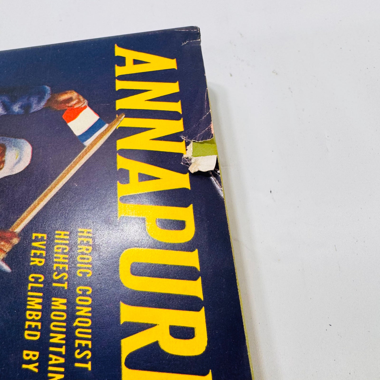 Annapurna: First Conquest of an 8000-Meter Peak by Maurice Herzog (1952), Hardcover with Dust Jacket
