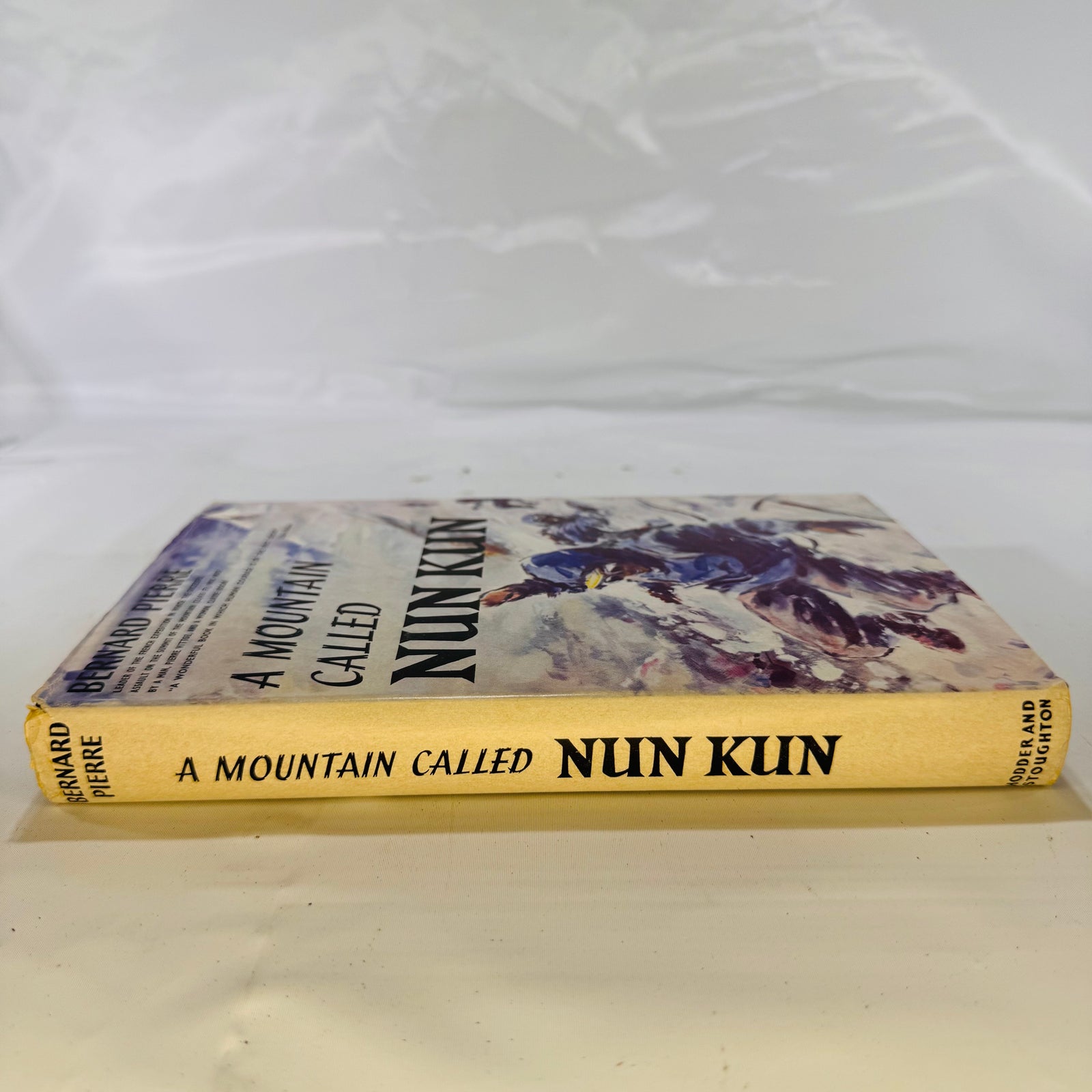 A Mountain Called Nun Kin by Bernard Pierre (1955), Hardcover with Dust Jacket