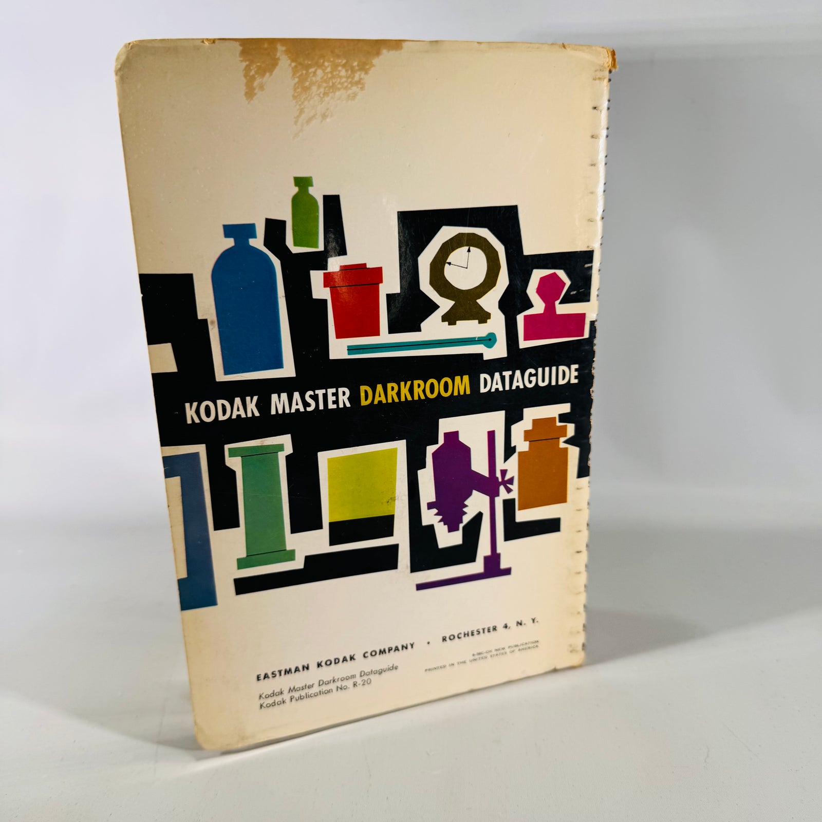 Kodak Master Darkroom Dataguide (1958) — Eastman Kodak Company | Spiral-Bound, Calculators, Photography Manual Darkroom Guide