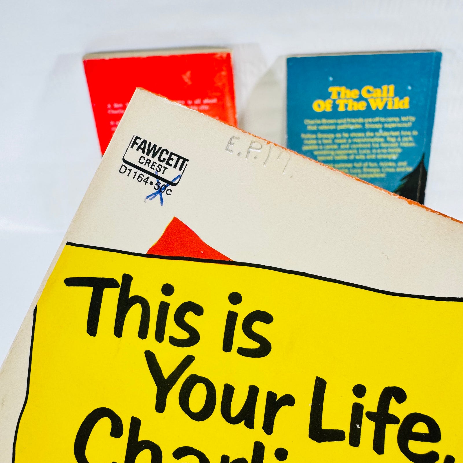 A Boy Named Charlie Brown, It Was a Short Summer & This Is Your Life Peanuts Lot of 3 by Charles M. Schulz