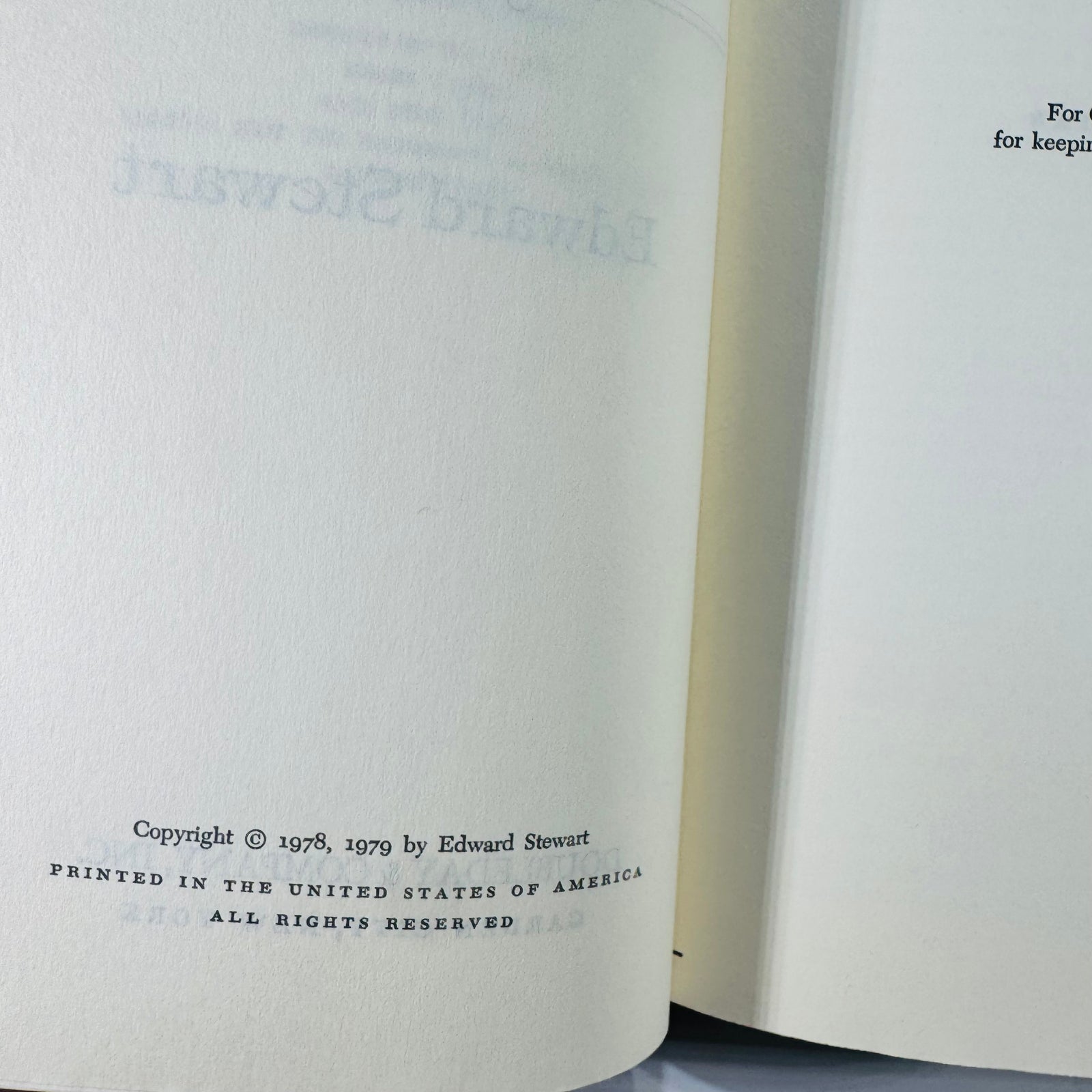 Vintage Ballet Novel Ballerina Edward Stewart Hardcover Book Club Edition