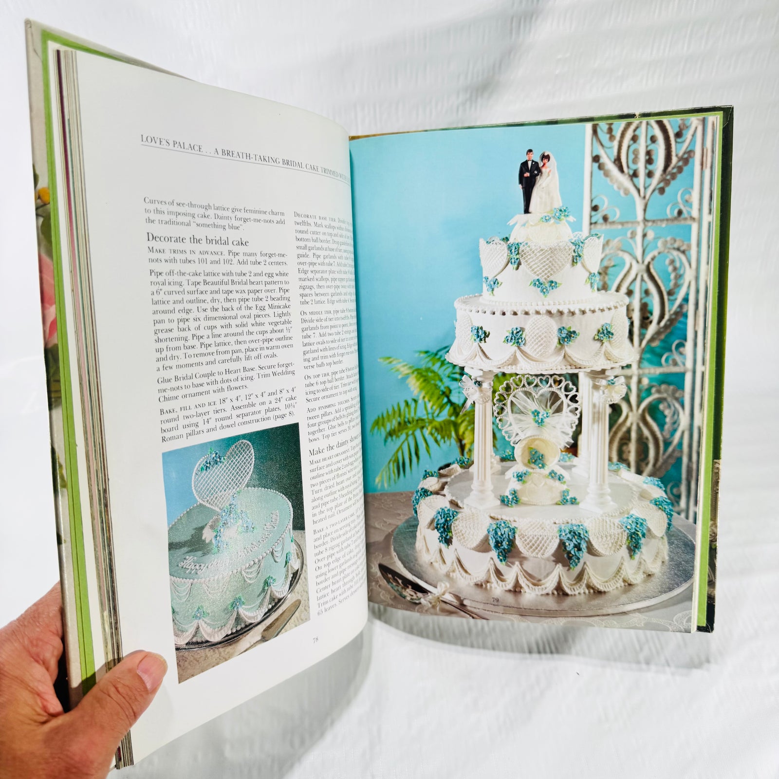 Beautiful Bridal Cakes The Wilton Way, 1978 Wilton Wedding Cake Decorating Book