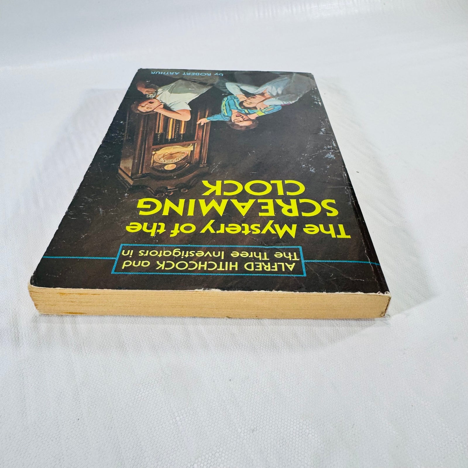 The Mystery of the Screaming Clock by Robert Arthur Three Investigators Scholastic Paperback