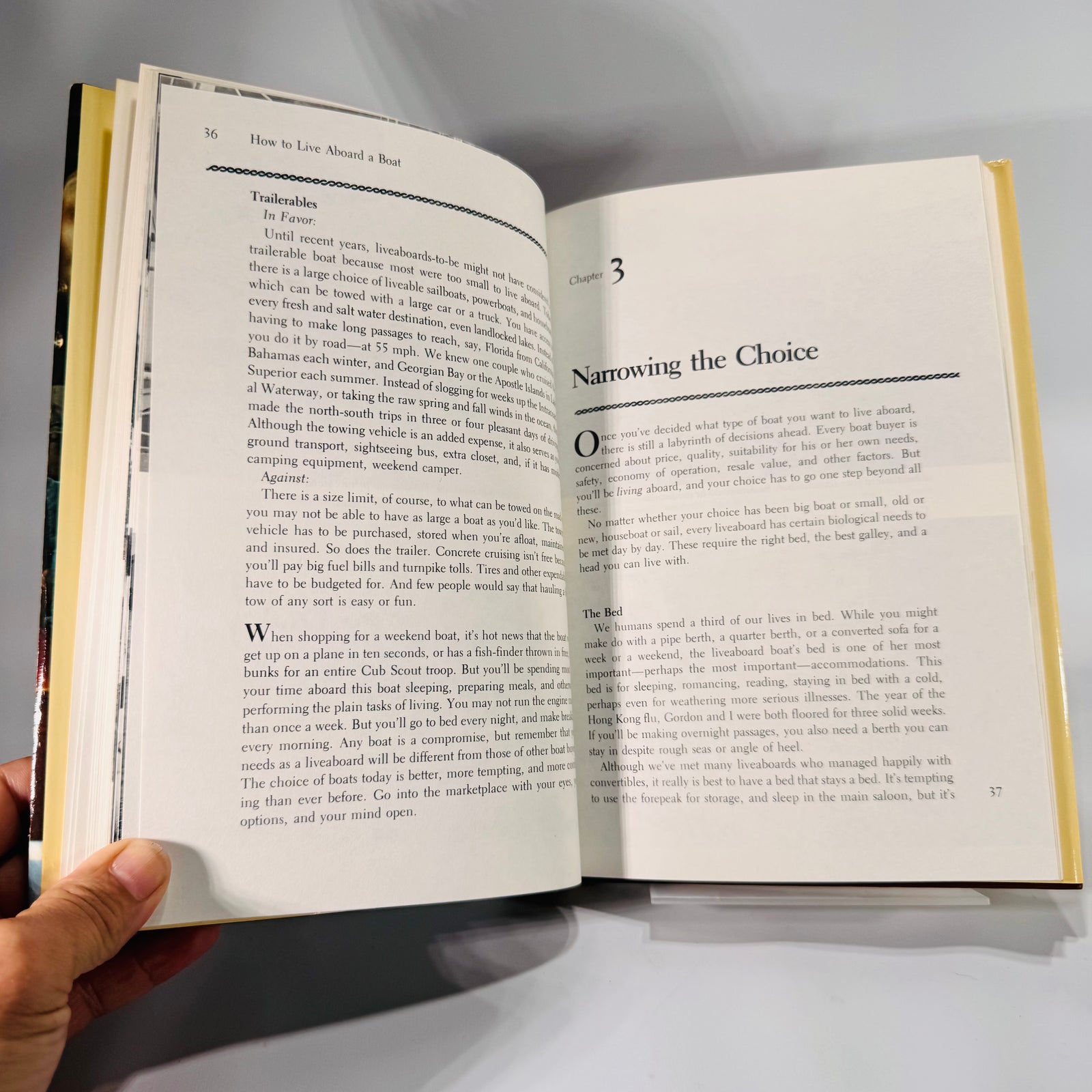 How to Live Aboard a Boat (1983) — Janet Groene | Practical Guide with B&W Photos, Nautical Living & Seamanship