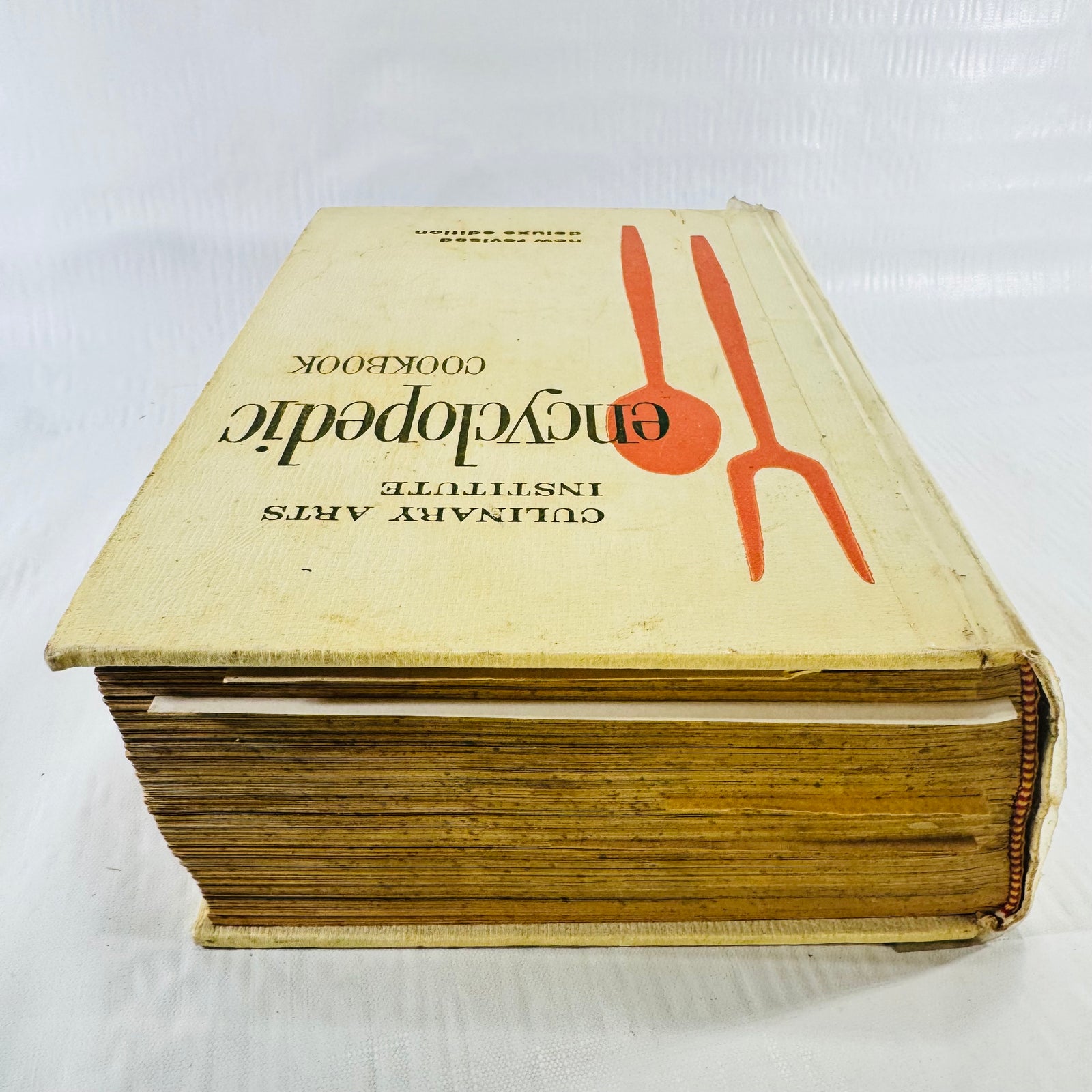 Culinary Arts Institute Encyclopedic Cookbook 1965 Ruth Berolzheimer Deluxe Edition with Handwritten Recipes