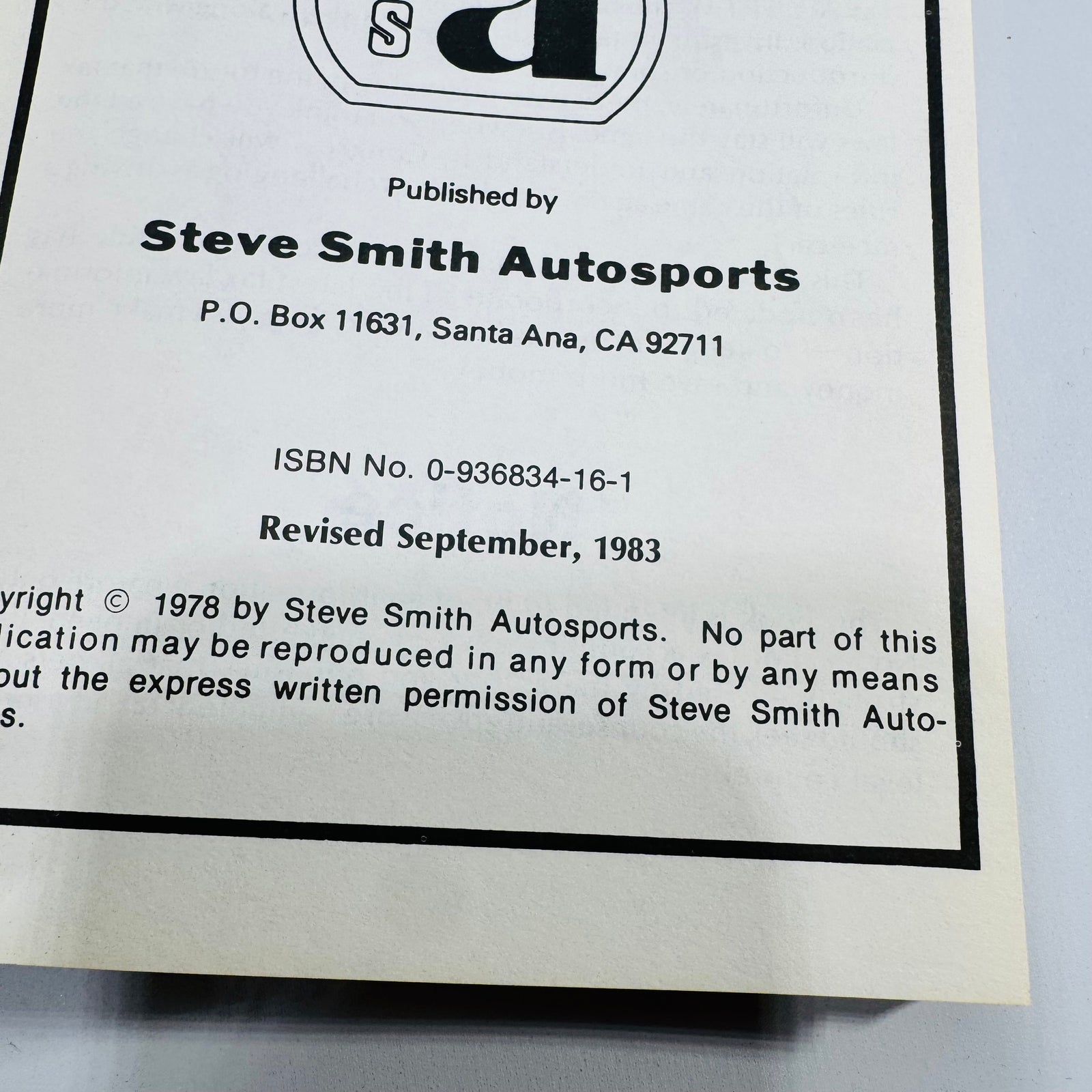 Vintage NASCAR Racing Reference Book Bundle — Speedweeks ’86, National Speedway Directory & The Racer’s Tax Guide