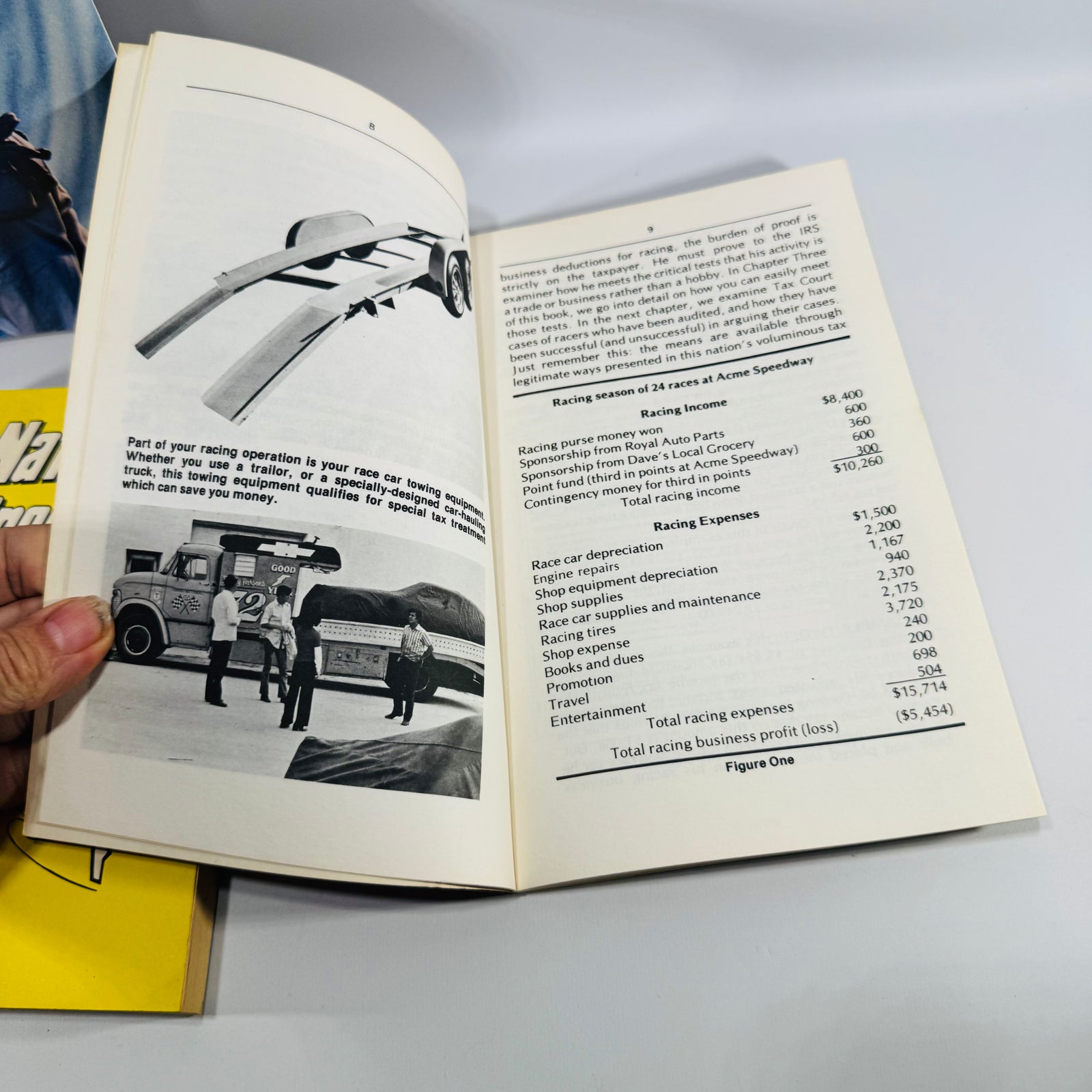 Vintage NASCAR Racing Reference Book Bundle — Speedweeks ’86, National Speedway Directory & The Racer’s Tax Guide