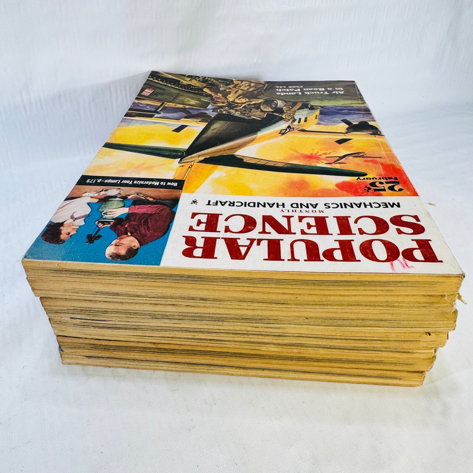Popular Science 1952 Magazine Bundle, 7 Issues, Vintage Cars Aviation and Mechanics
