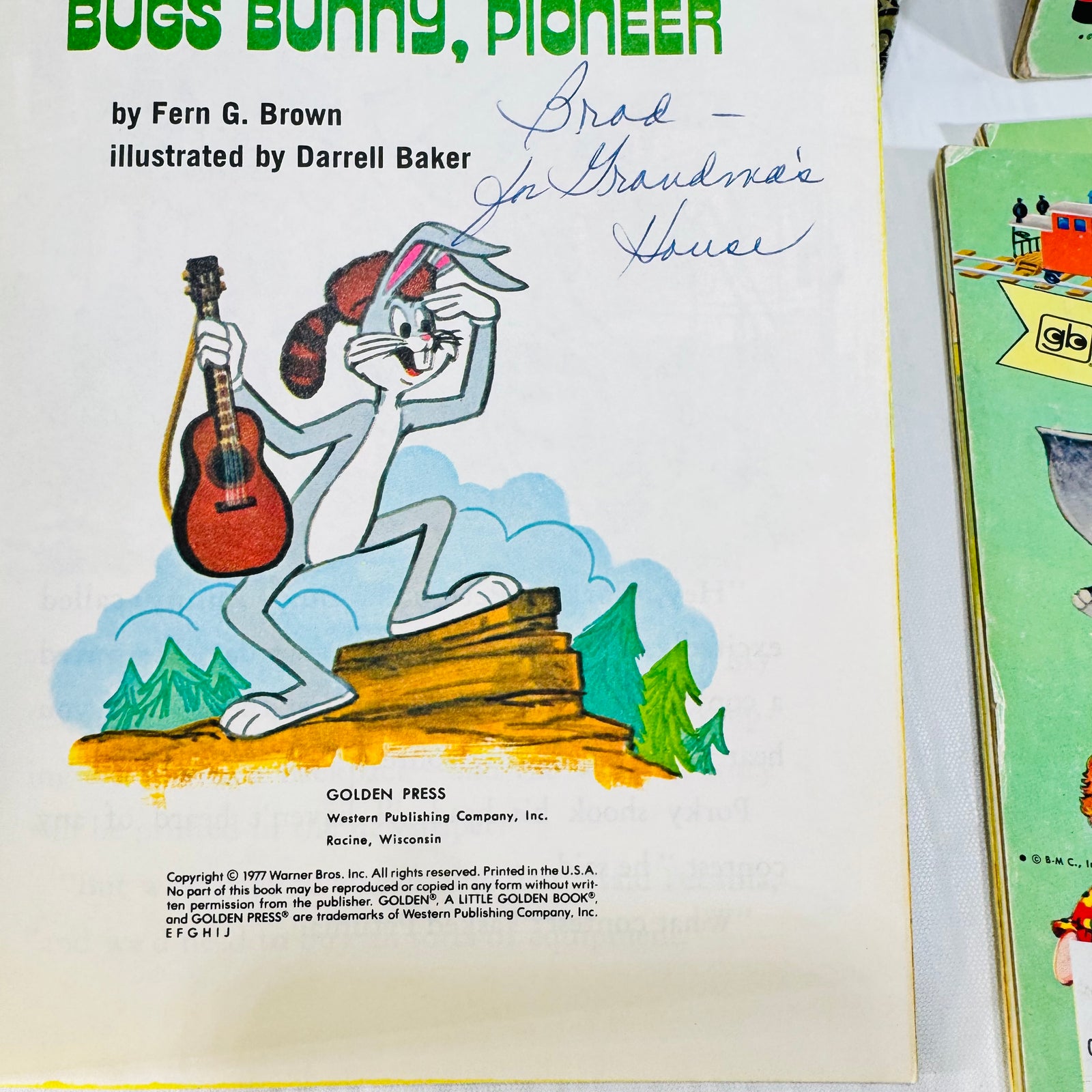 Little Golden Books Bundle of 7 Vintage Disney Sesame Street Bugs Bunny and More