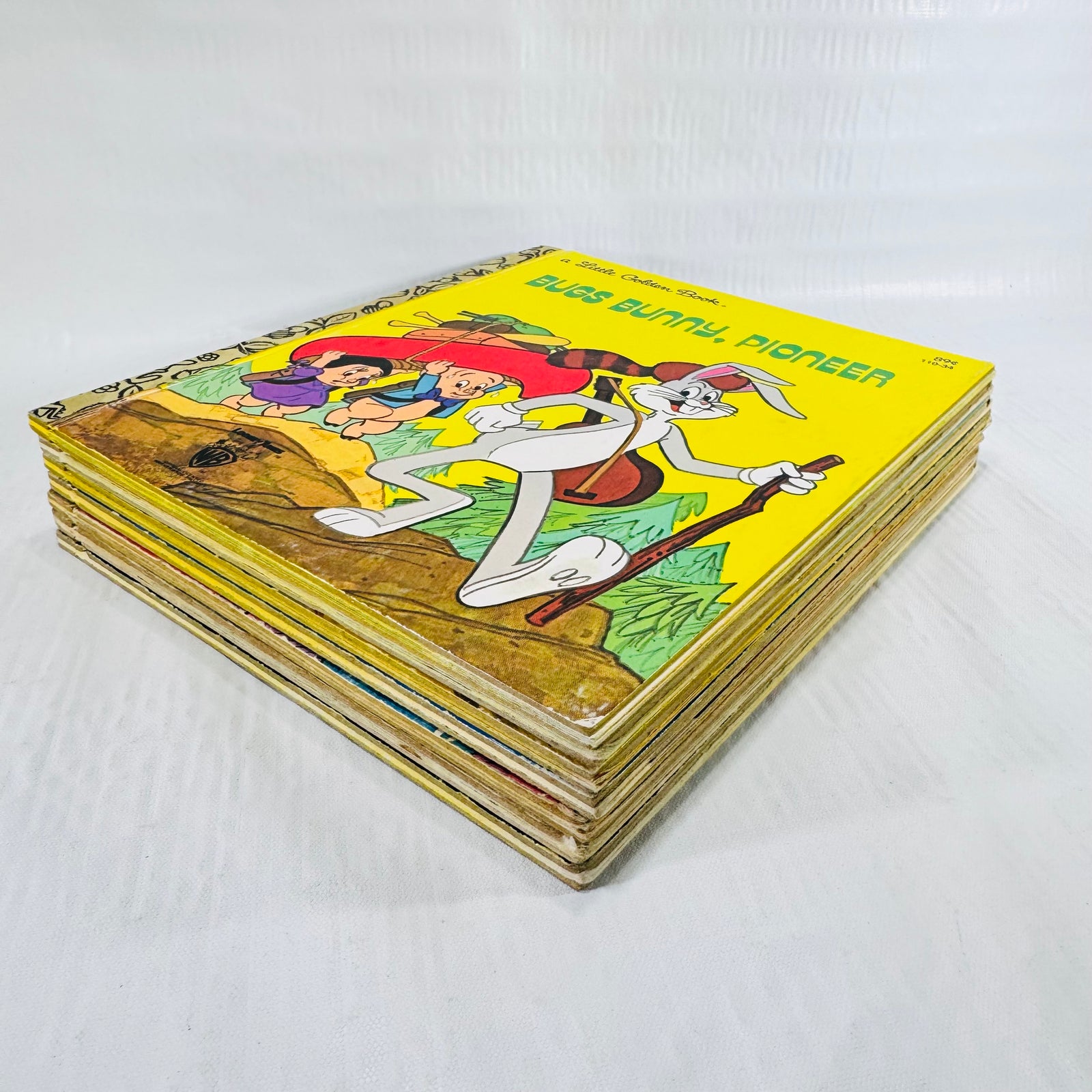 Little Golden Books Bundle of 7 Vintage Disney Sesame Street Bugs Bunny and More