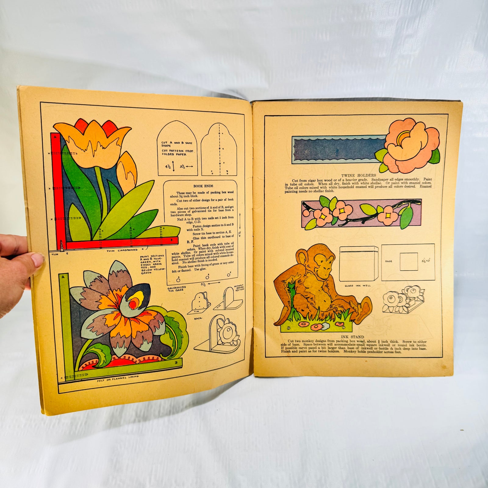Many Things to Make No. 523, 1931 McLoughlin Bros. Craft Book by Louise D. Tessin