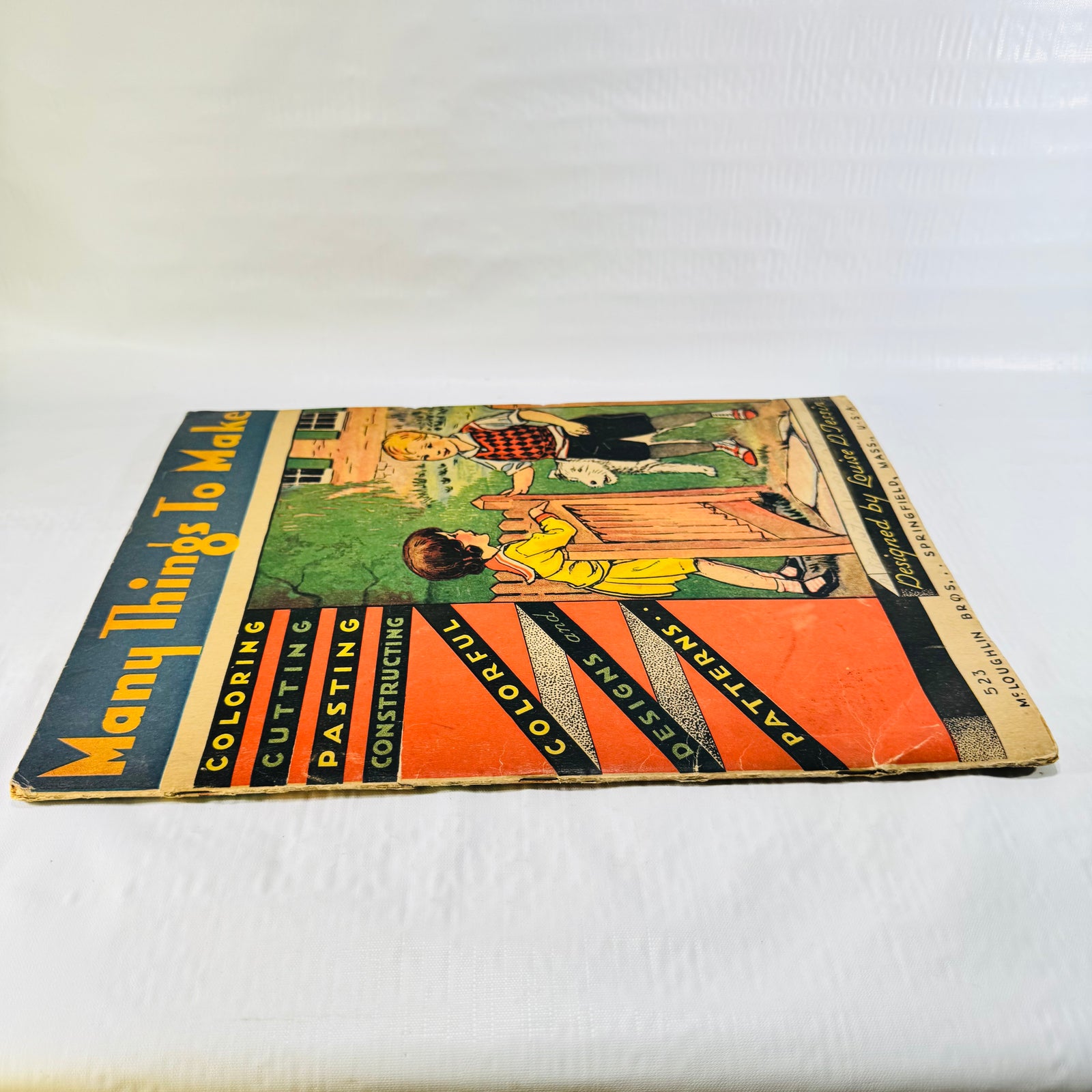 Many Things to Make No. 523, 1931 McLoughlin Bros. Craft Book by Louise D. Tessin