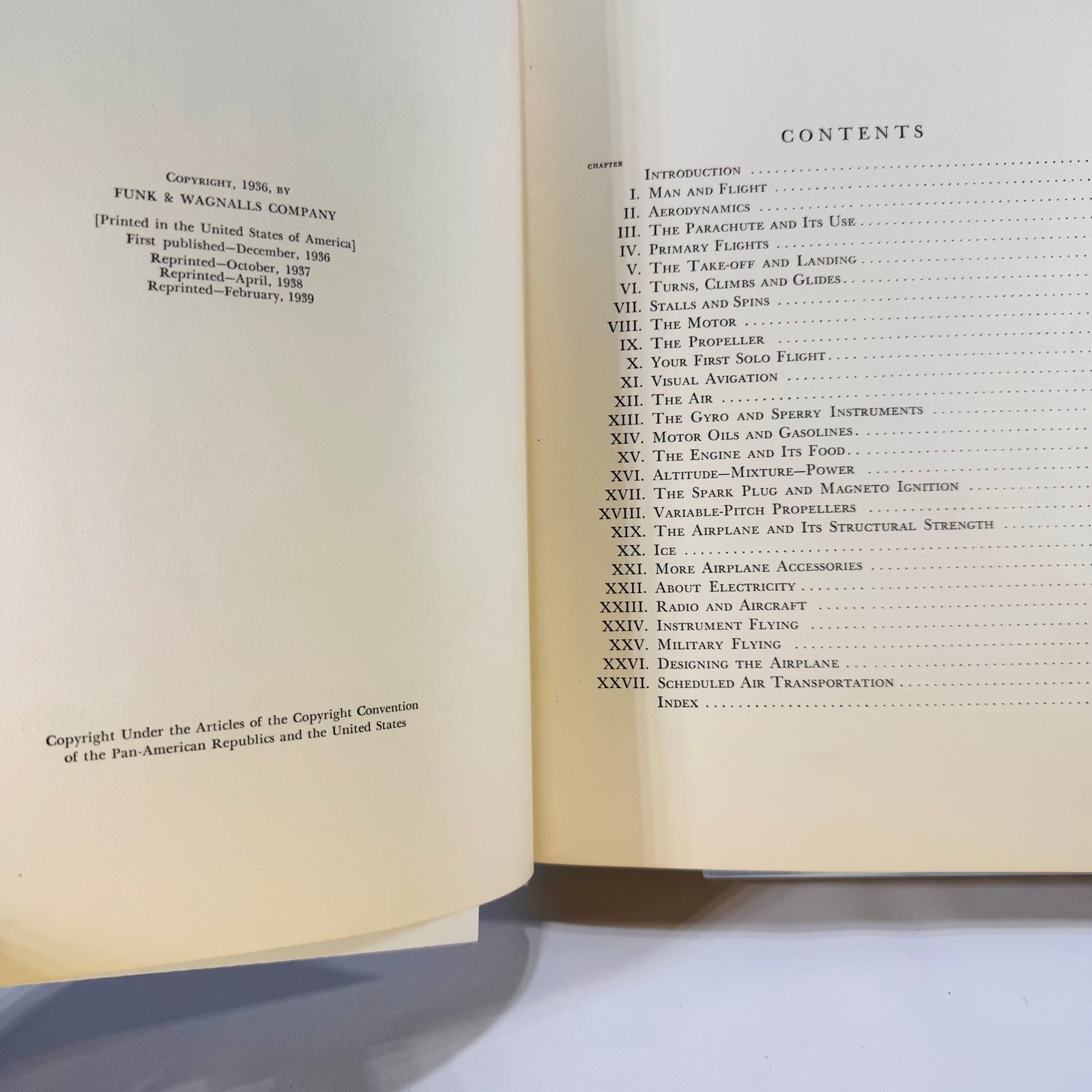 Youg Wings: An Aviation Book by Assen Jordanoff (1939), Funk & Wagnalls Company, Hardcover
