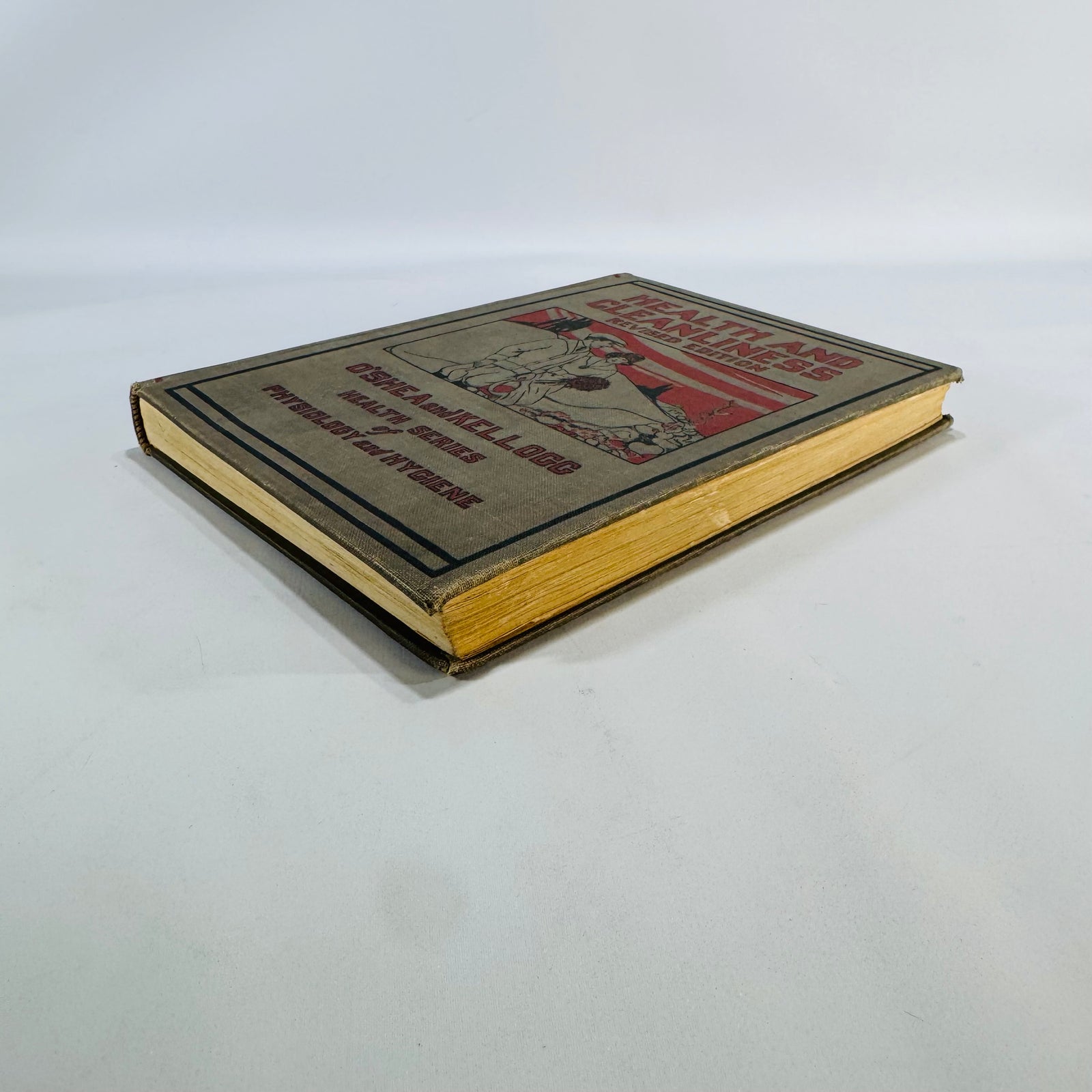 Vintage Public Health Text — Health and Cleanliness (1927, Revised Ed.) — O’Shea & Kellogg | Pictorial Cloth, Physiology