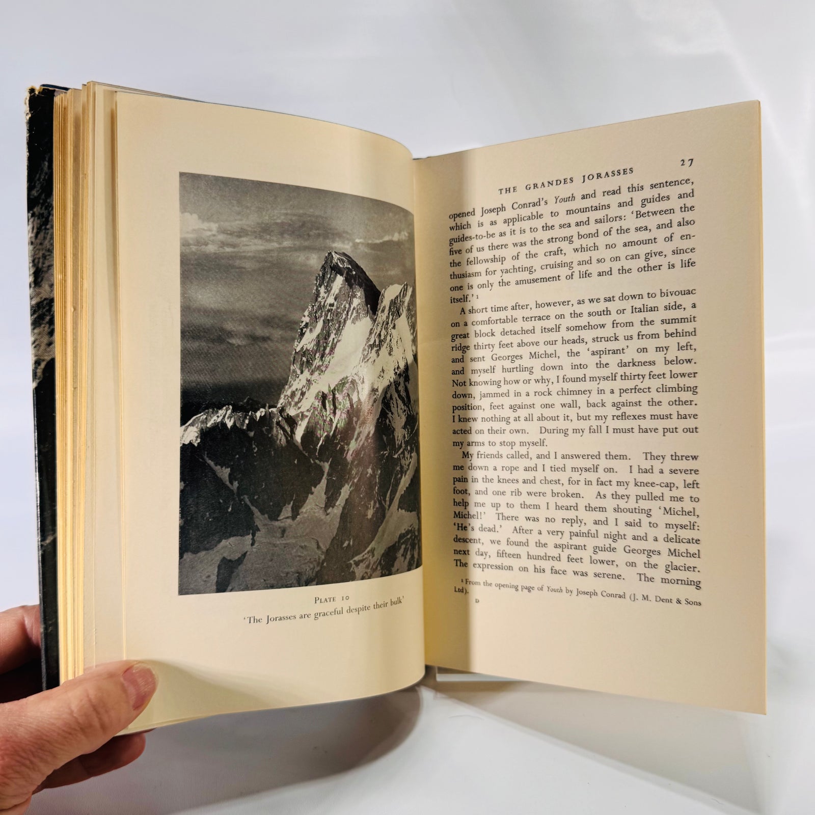 Starlight and Storm: The Ascent of Six Great North Faces of the Alps by Gaston Rébuffat (1956) Hardcover