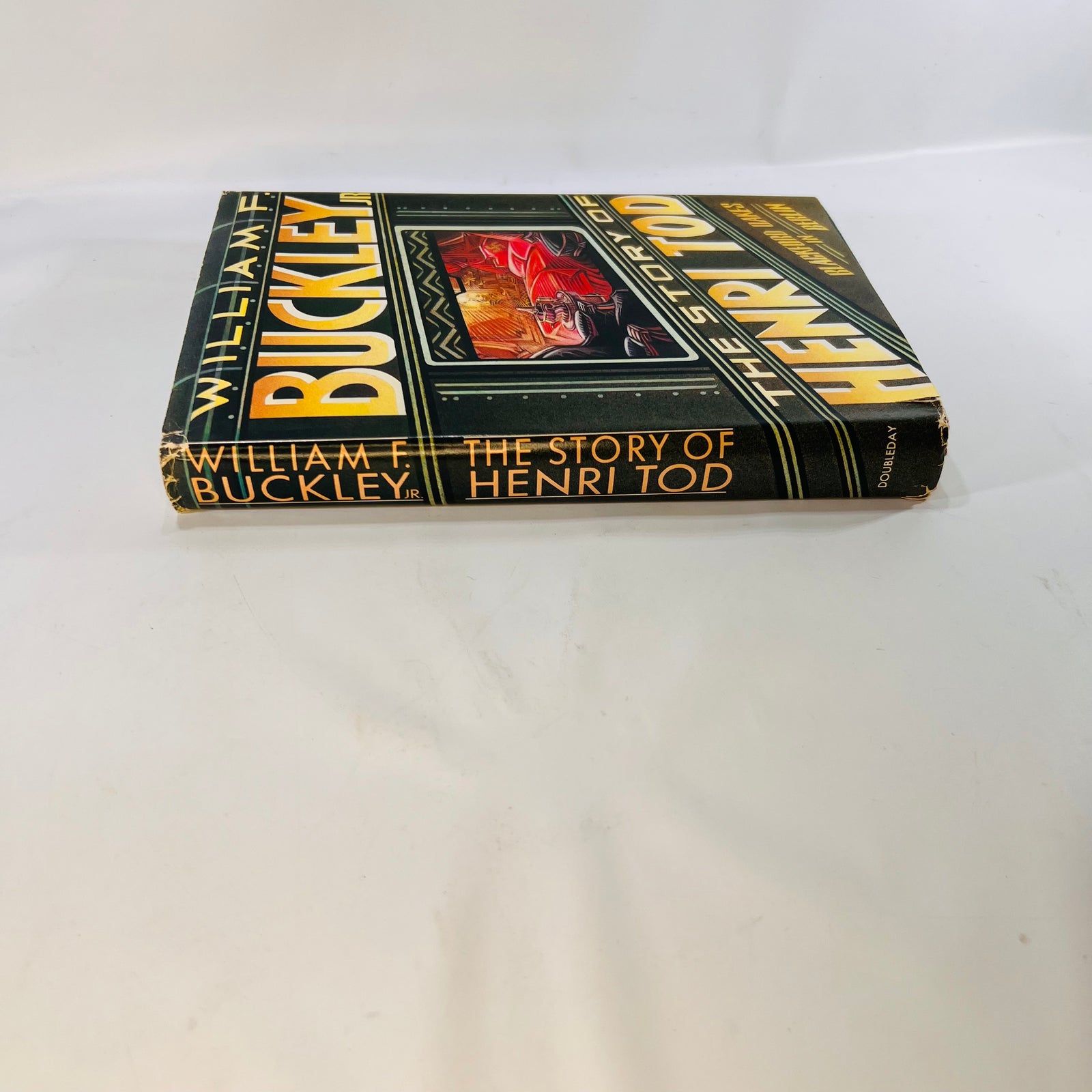 The Story of Henri Tod by William F. Buckley Jr. 1984 Double Day & Company Vintage Fiction Book