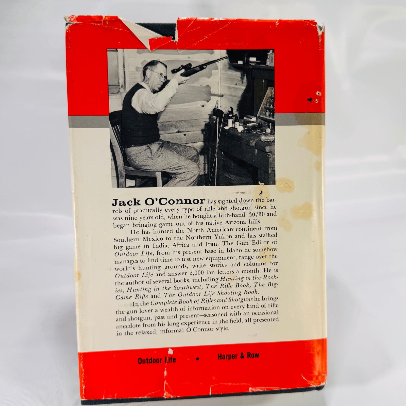 Complete Book of Rifles and Shotguns by Jack O’Connor (1966) - Hardcover with Dust Jacket