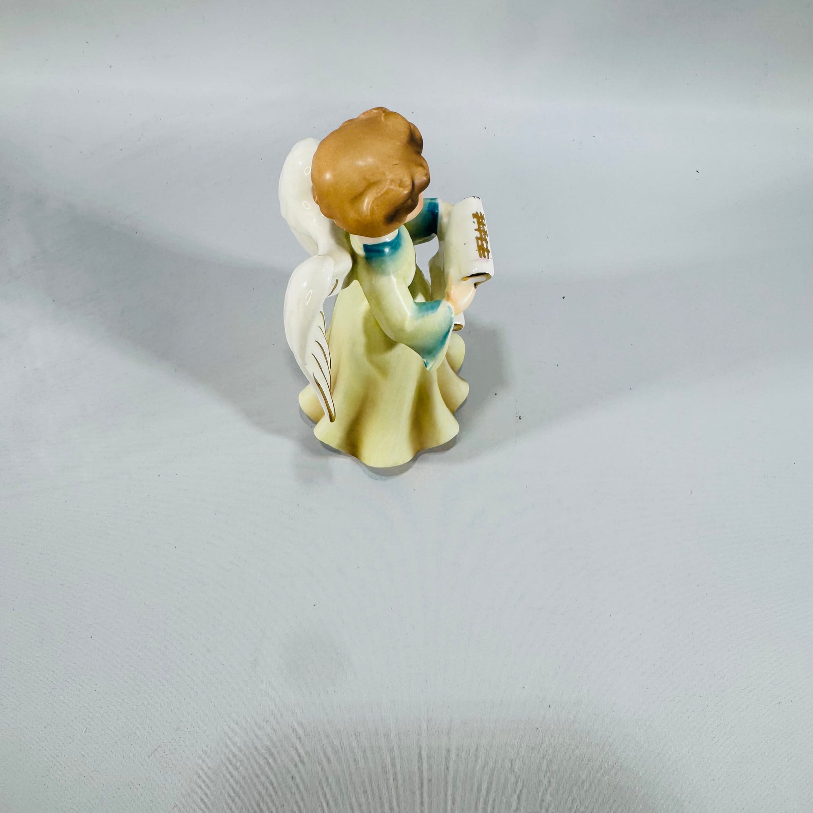 Vintage Nikoniko Japan Singing Angel Figurine | Hand Painted Mid Century Ceramic Christmas Decor