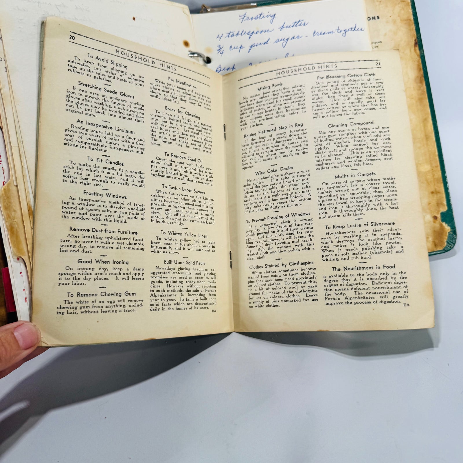 My Favorite Recipes Homemaker’s File – Geo. Seelman & Sons, 1949 – Mid-Century Recipe Binder