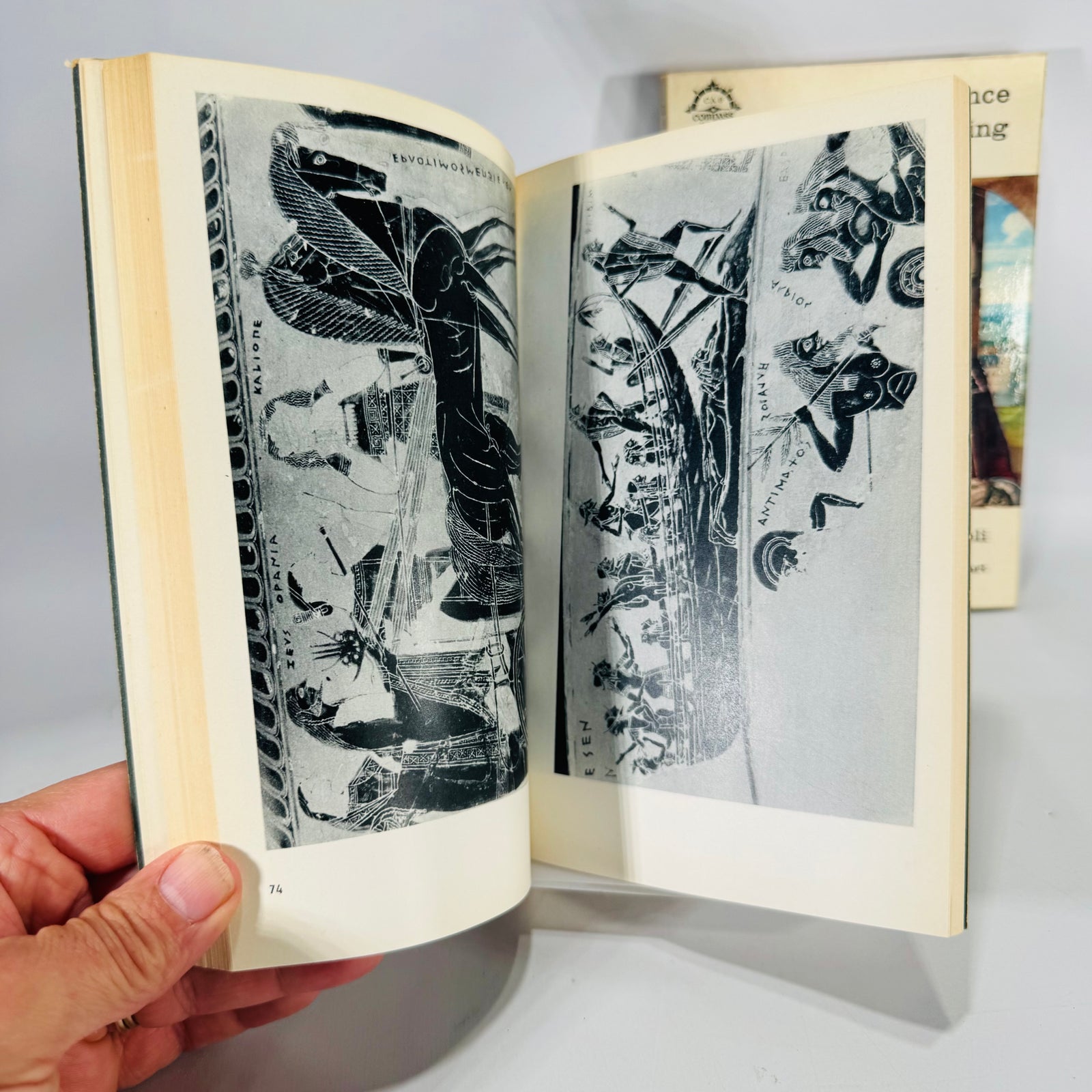 Greek Painting (Pierre Devambez, 1962) & Renaissance Painting (Franco Russoli, 1962) – Vintage Art History Paperbacks