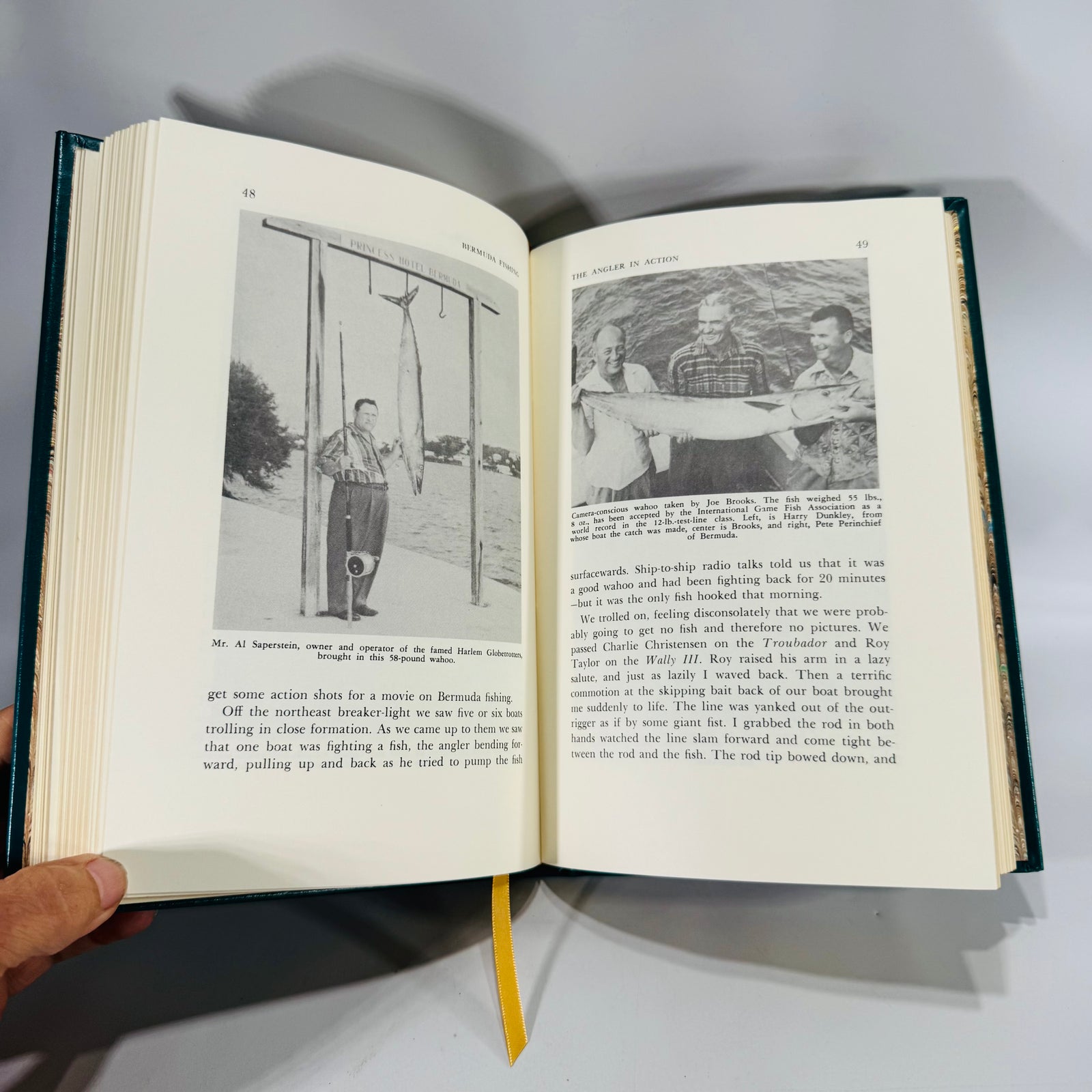Bass Bug Fishing and Bermuda Fishing by Joe Brooks 1977 Premier Press Limited Edition