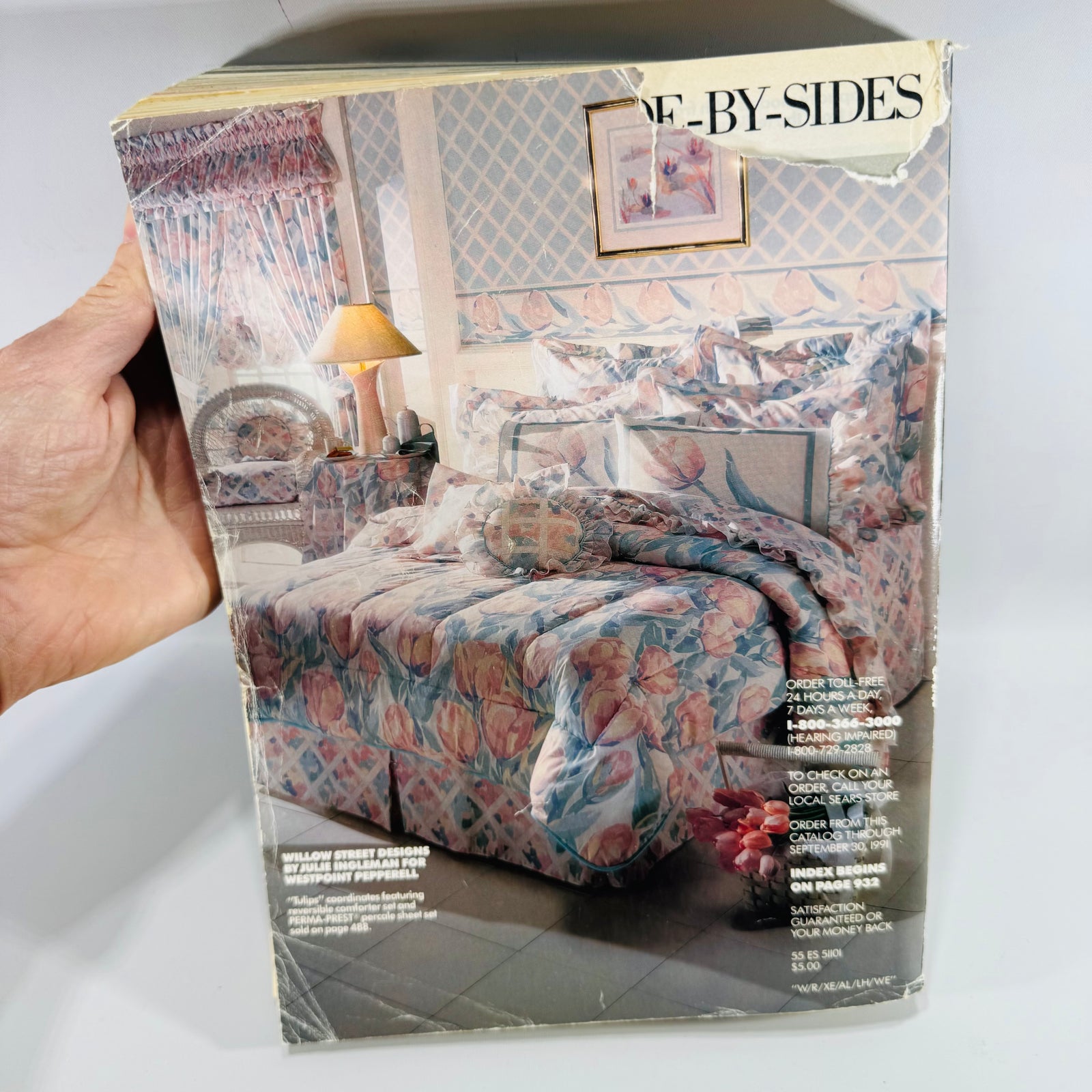 Vintage 1991 Sears Spring Summer Catalog 90s Fashion Home Decor Mail Order Book