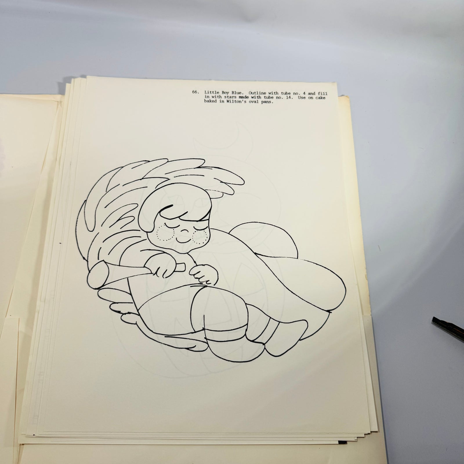 Vintage Wilton Sugar Plum Pattern Book 1972 Cake Decorating Templates