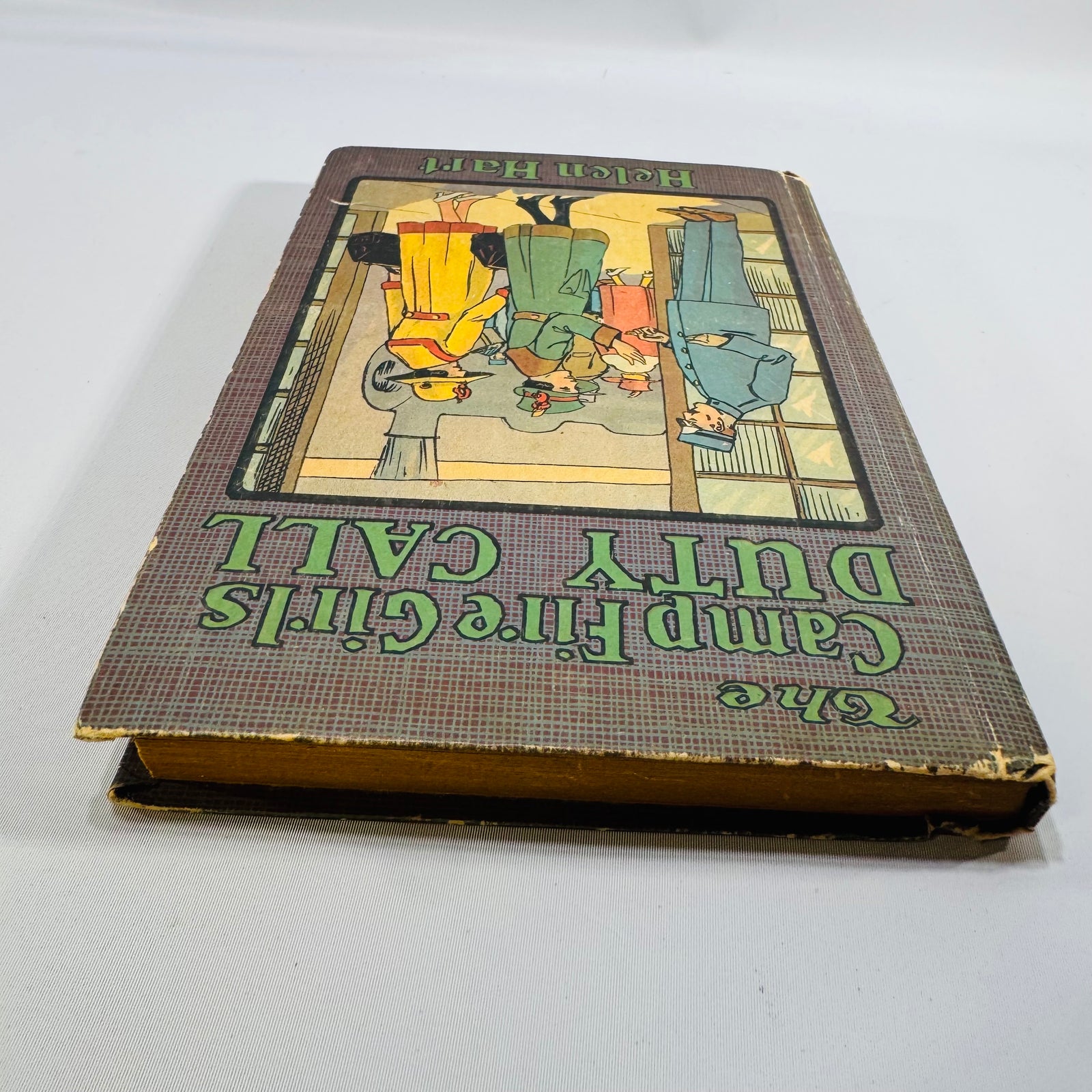 Antique Campfire Girls Book The Campfire Girls’ Duty Call Helen Hart Illustrated Hardcover Early 1900s