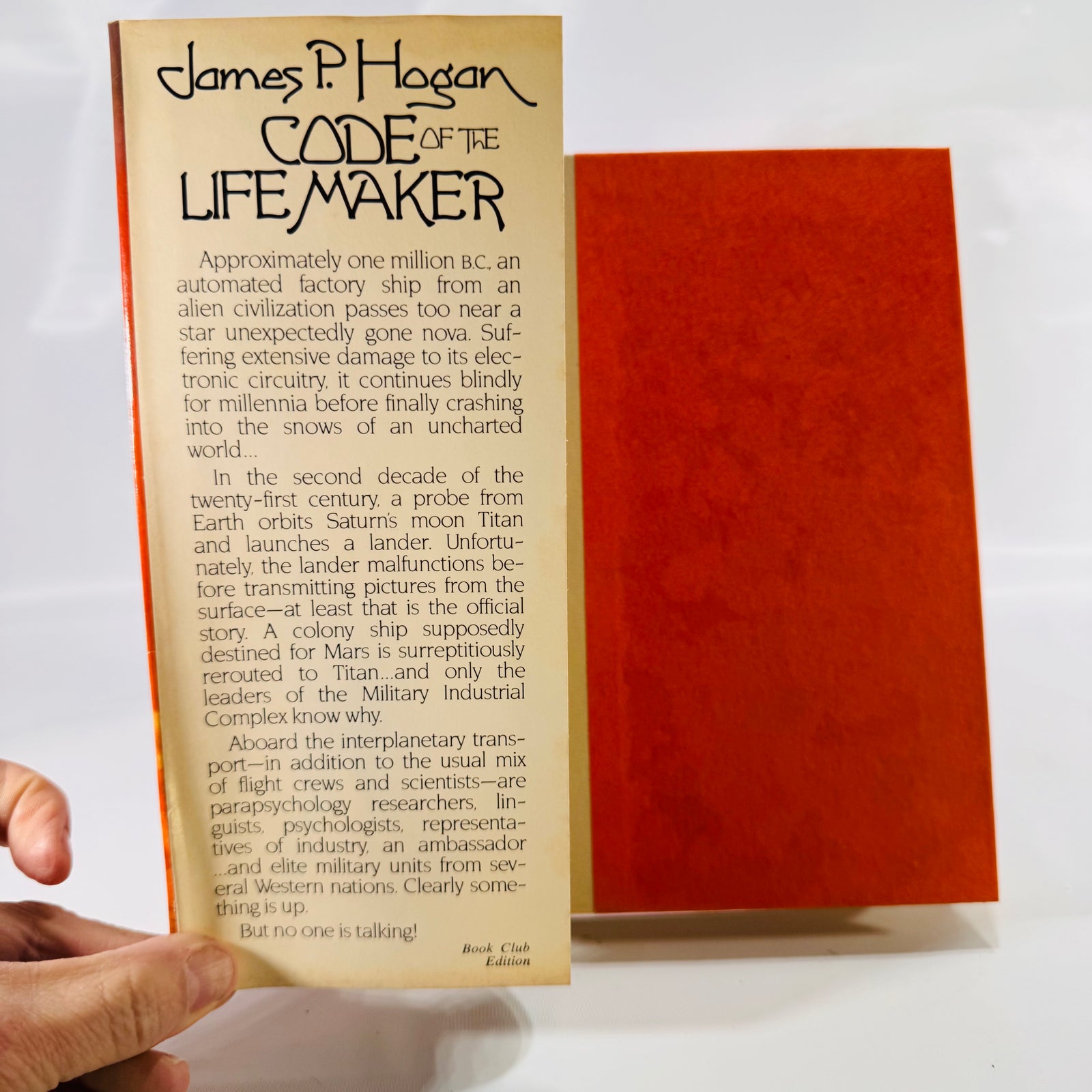 Code of the Life Maker by James P. Hogan (1983) – A Del Rey Science Fiction Novel