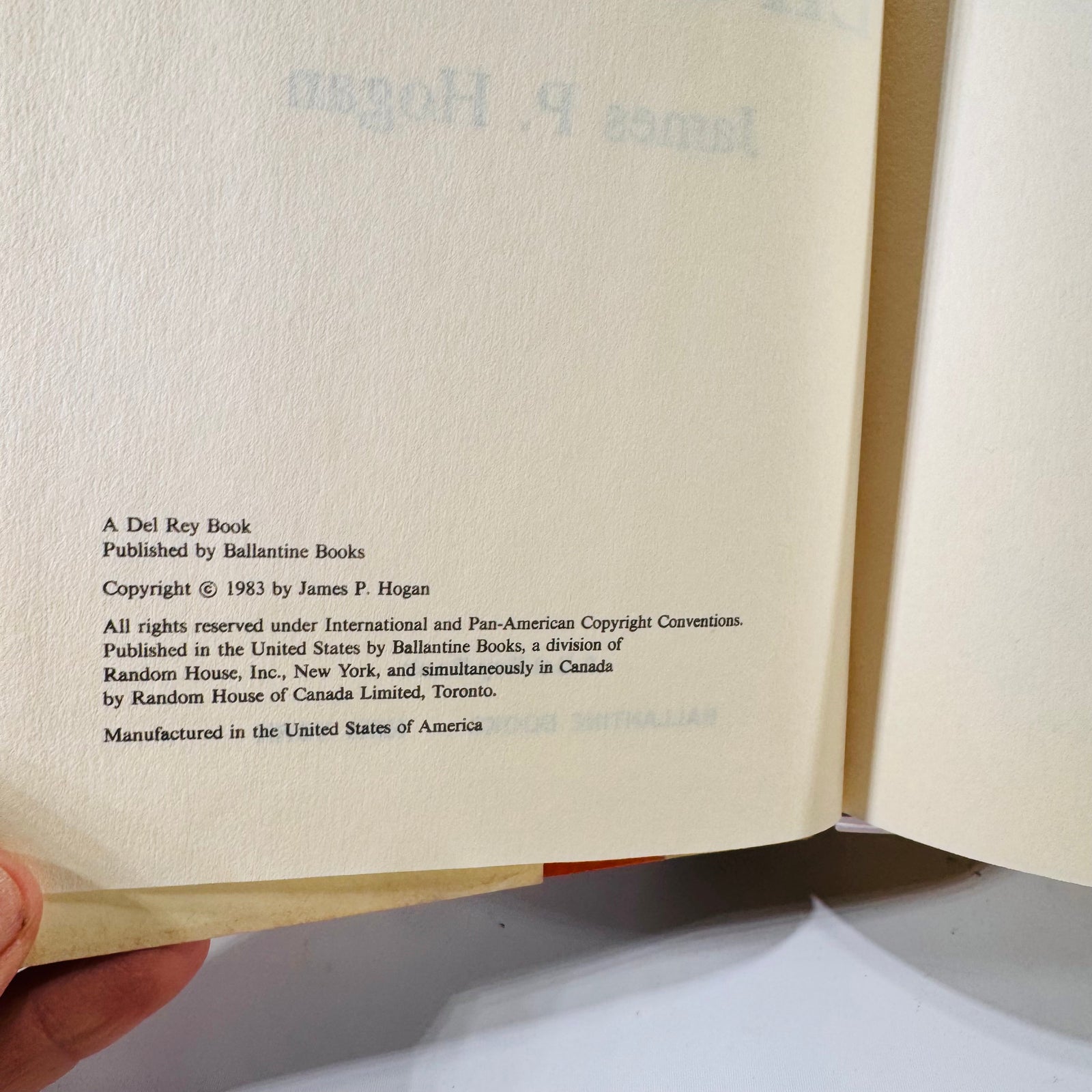 Code of the Life Maker by James P. Hogan (1983) – A Del Rey Science Fiction Novel