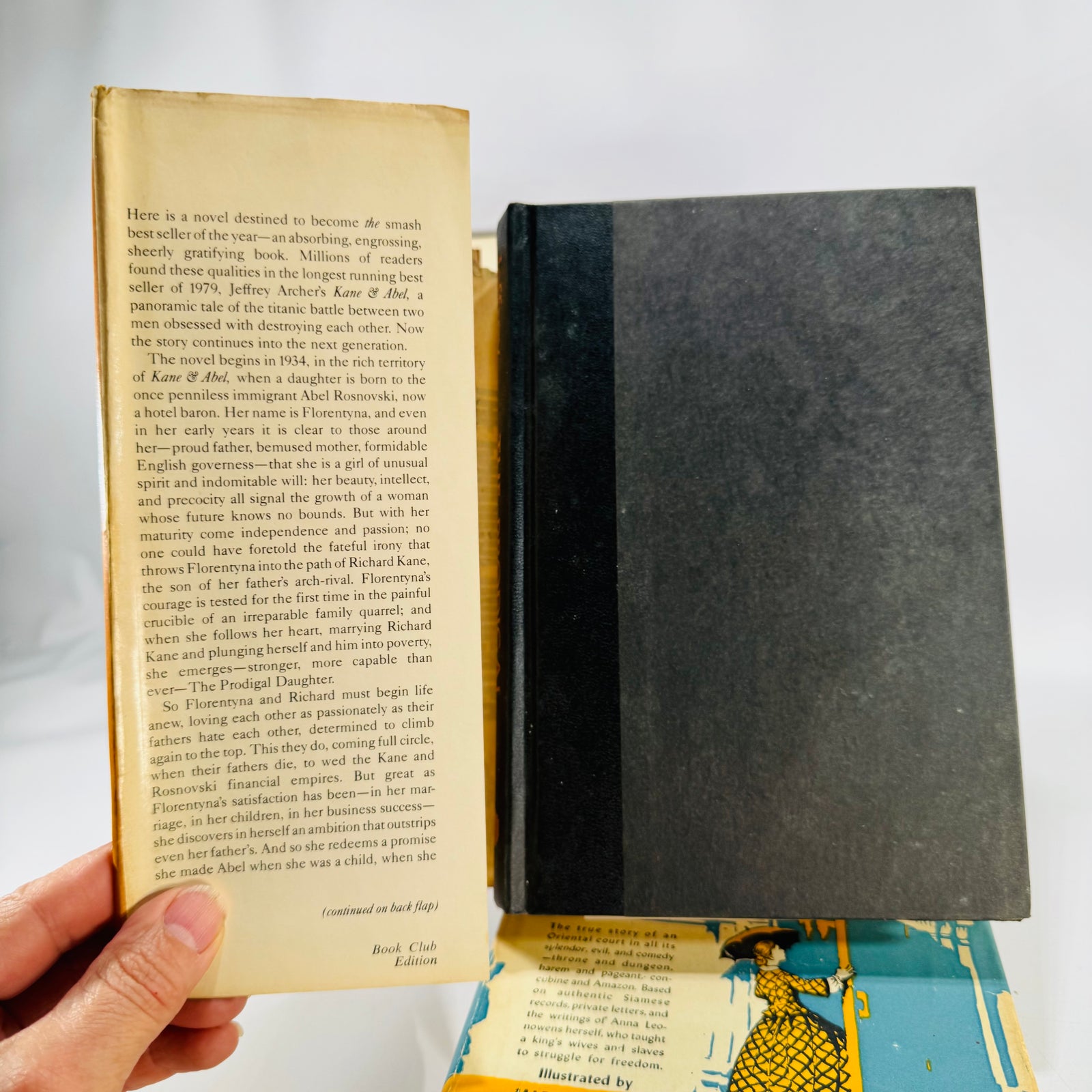 Vintage Fiction Bundle — Anna and the King of Siam (1944), The Man from St. Petersburg (1982), The Prodigal Daughter (1982) | Historical & Political Novels
