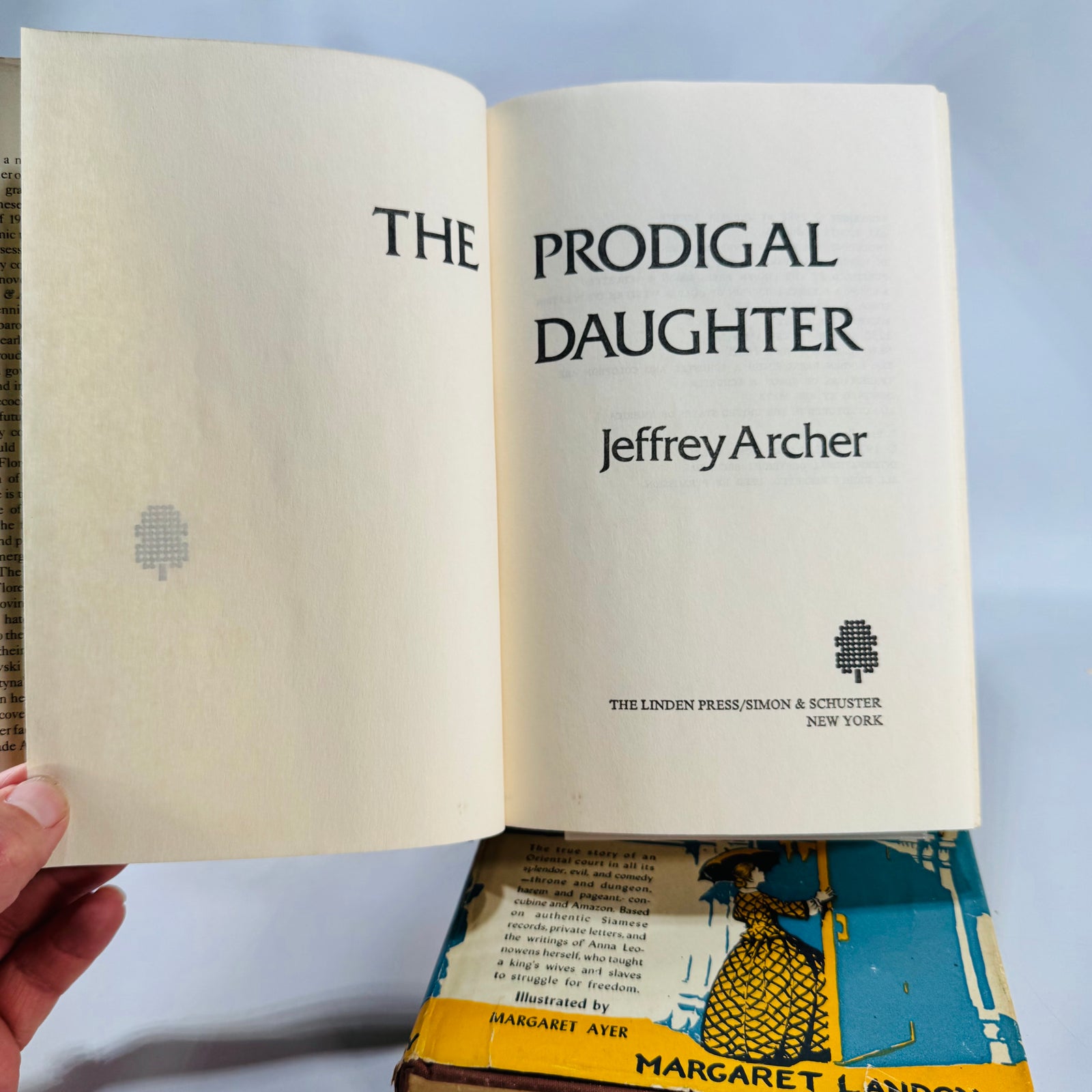 Vintage Fiction Bundle — Anna and the King of Siam (1944), The Man from St. Petersburg (1982), The Prodigal Daughter (1982) | Historical & Political Novels