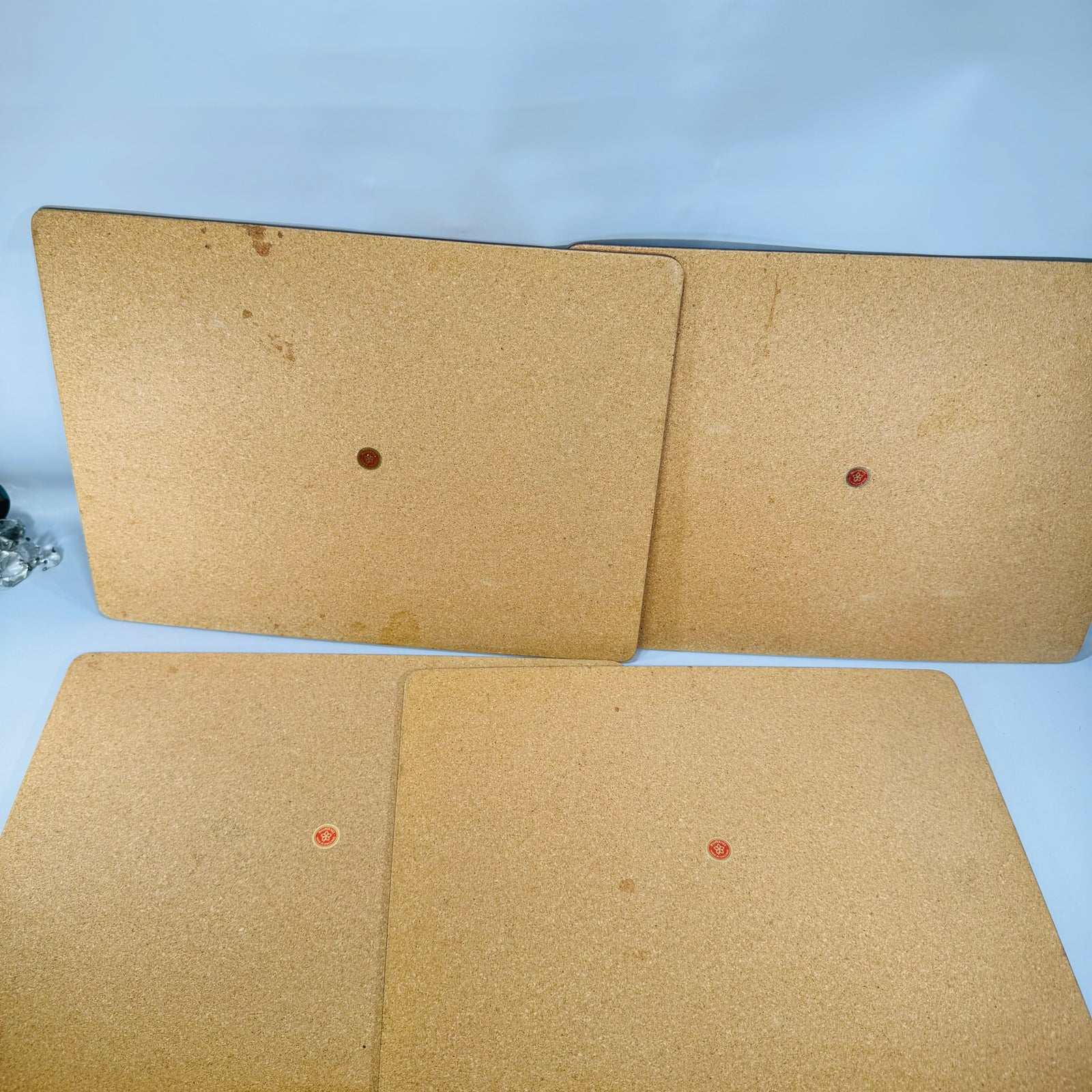 Vintage Pimpernel Bird Placemats Set of 4 Cork Backed Songbird Table Mats Made in England