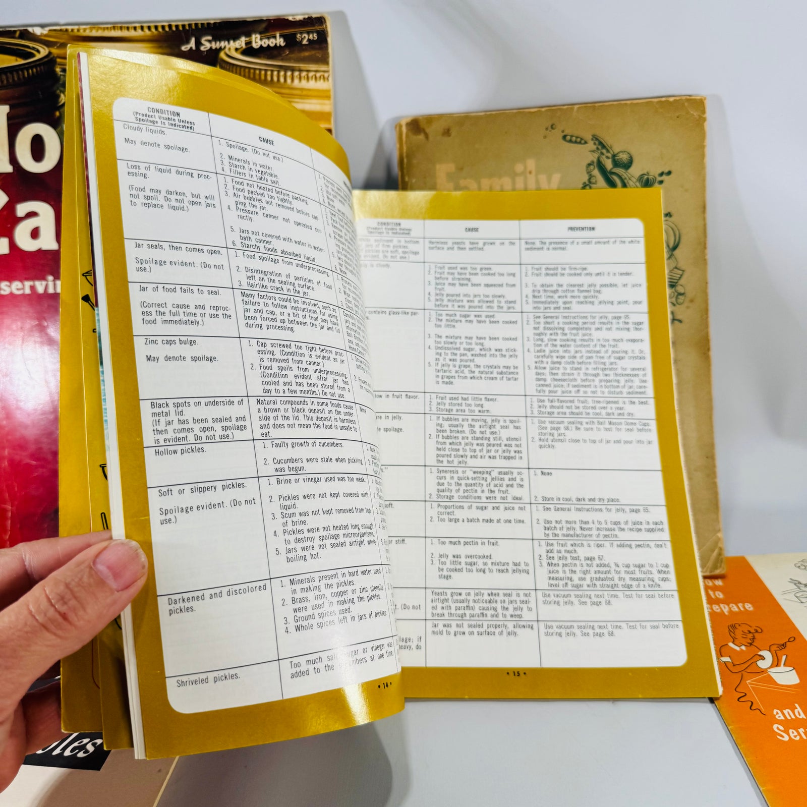 Mid-Century Home Canning & Preservation Bundle (5) — Sunset Home Canning (1975), Ball Blue Book (1969), USDA Guides | Cookbooks & Culinary History