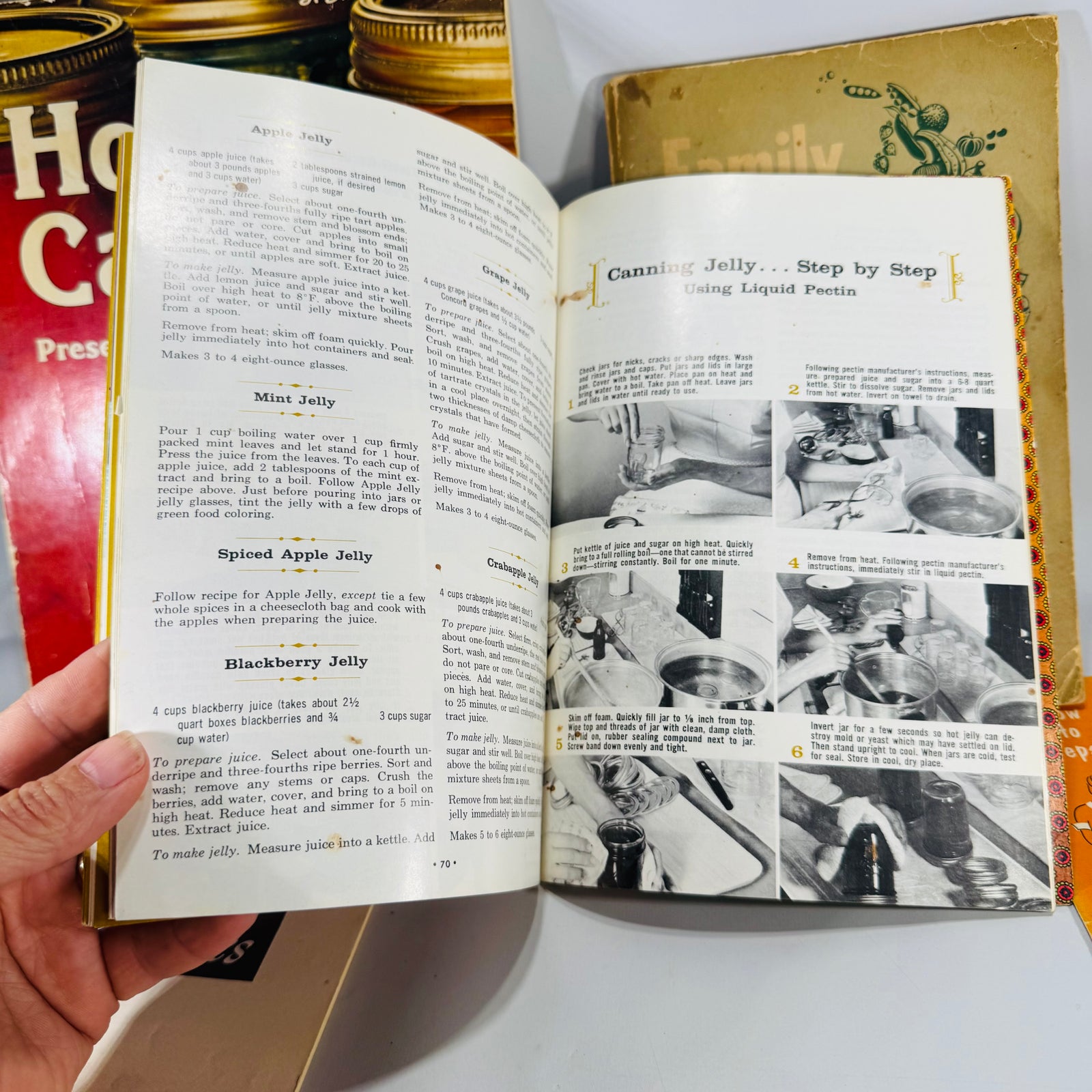 Mid-Century Home Canning & Preservation Bundle (5) — Sunset Home Canning (1975), Ball Blue Book (1969), USDA Guides | Cookbooks & Culinary History