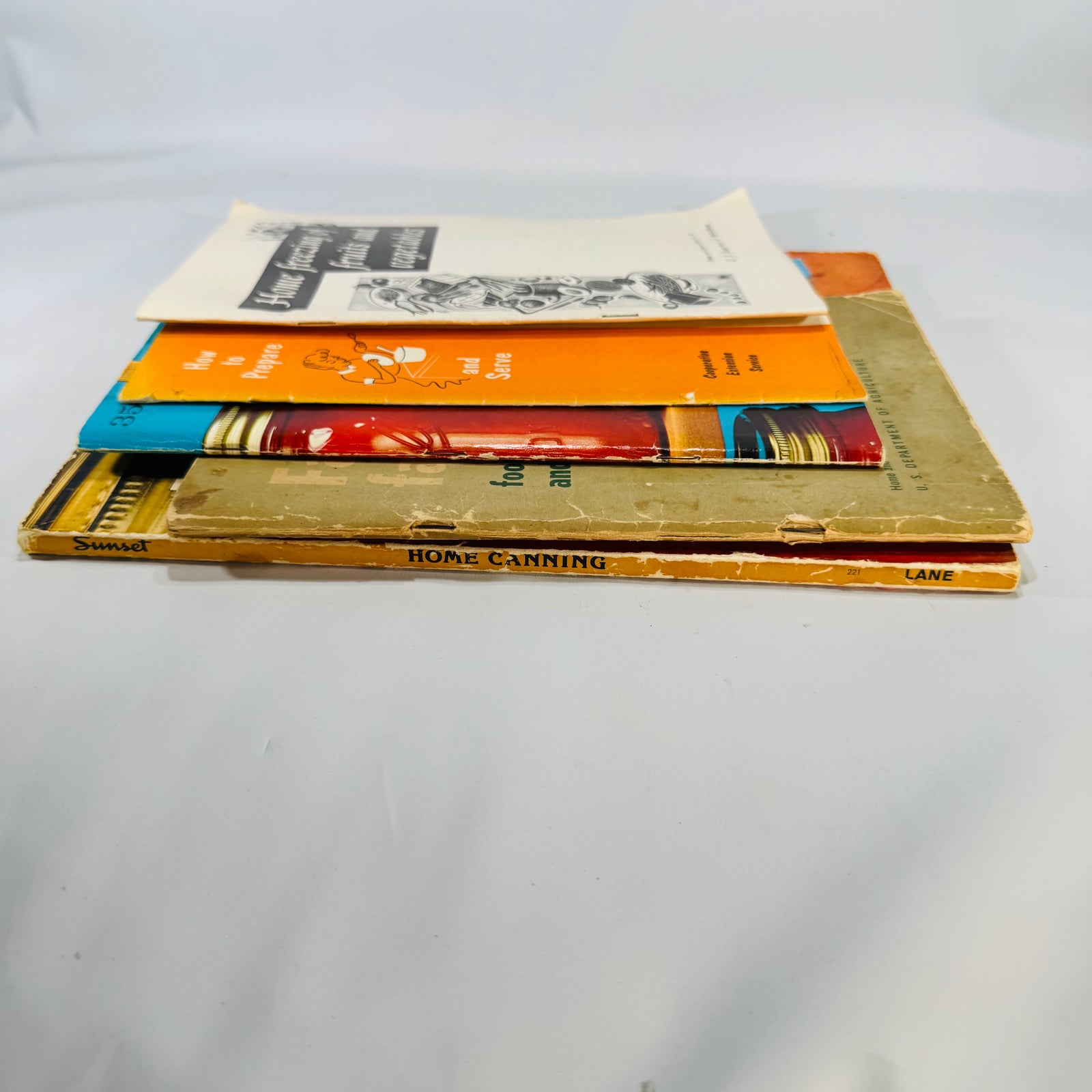 Mid-Century Home Canning & Preservation Bundle (5) — Sunset Home Canning (1975), Ball Blue Book (1969), USDA Guides | Cookbooks & Culinary History