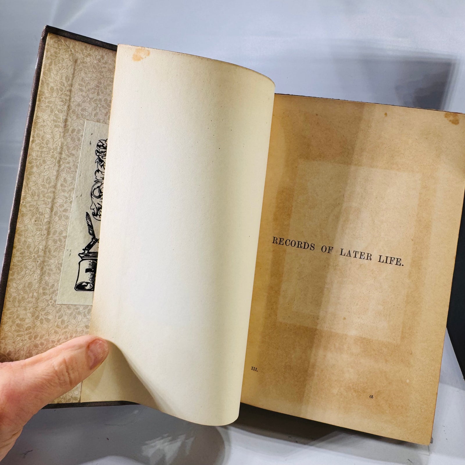 Records of Later Life by Frances Anne Kemble (1882) – A Three-Volume Firsthand Account of Victorian Life