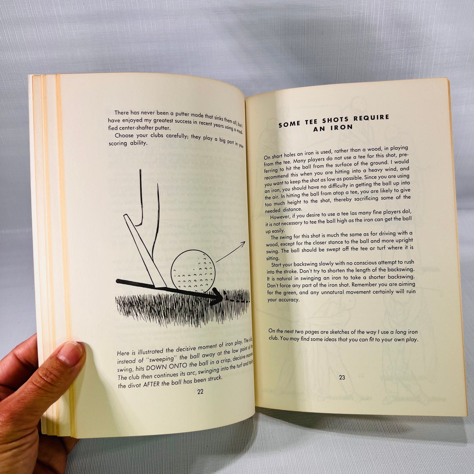 Slammin' Sam an Autobiography 1986Donald I Find Inc and How to Hit a Golf Ball 1950 Garden City Books