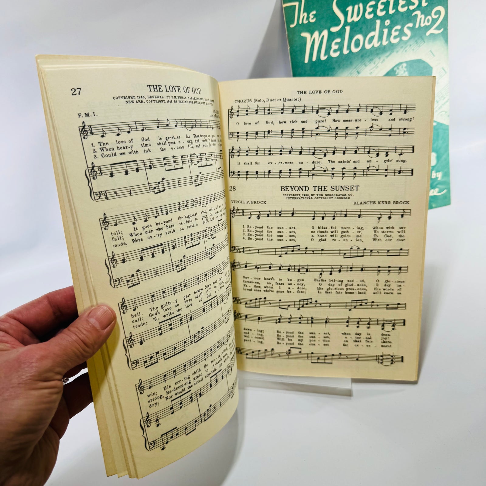 Vintage Gospel Songbook Bundle The Sweetest Melodies Wilburn Legree