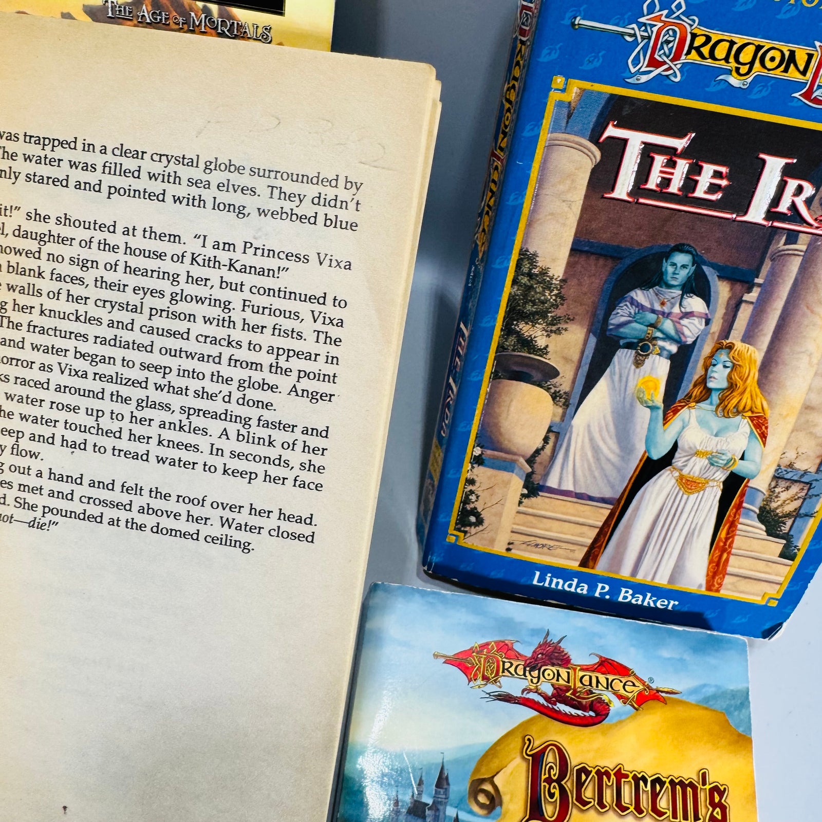 Dragonlance Book Bundle Lost Histories TSR Fantasy Paperback Lot