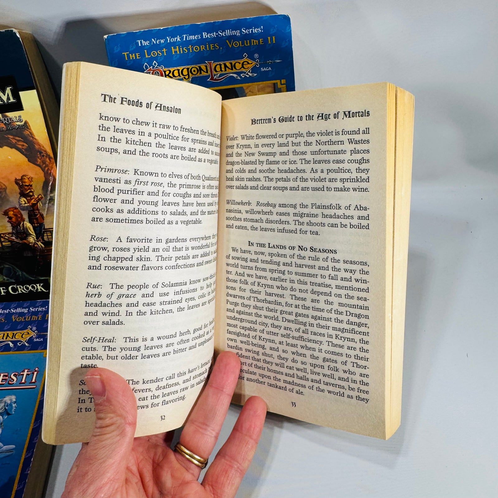 Dragonlance Book Bundle Lost Histories TSR Fantasy Paperback Lot