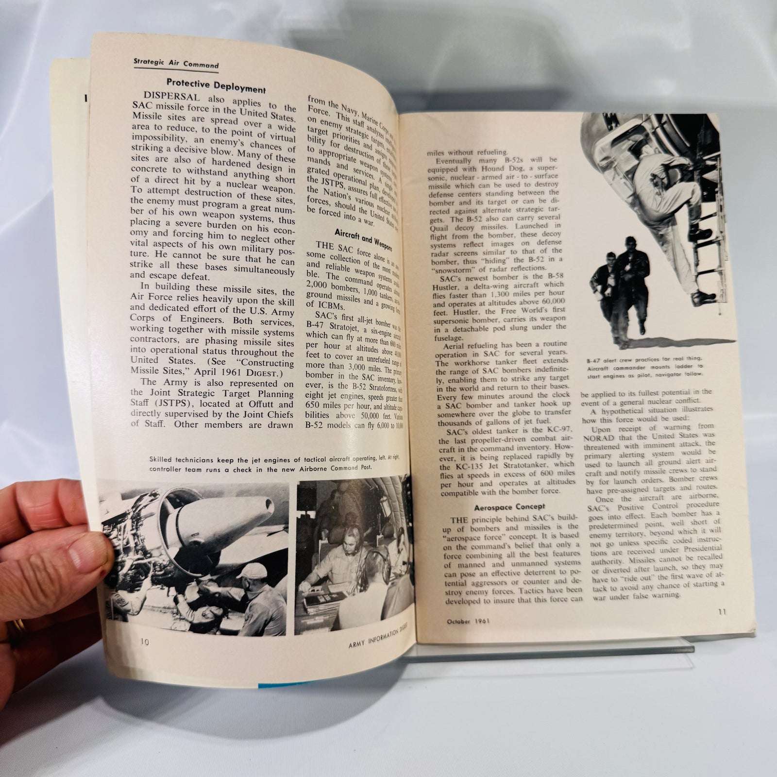 Vintage Military & Technology Magazines – Popular Mechanics (1943) & Army Information Digest (1961)