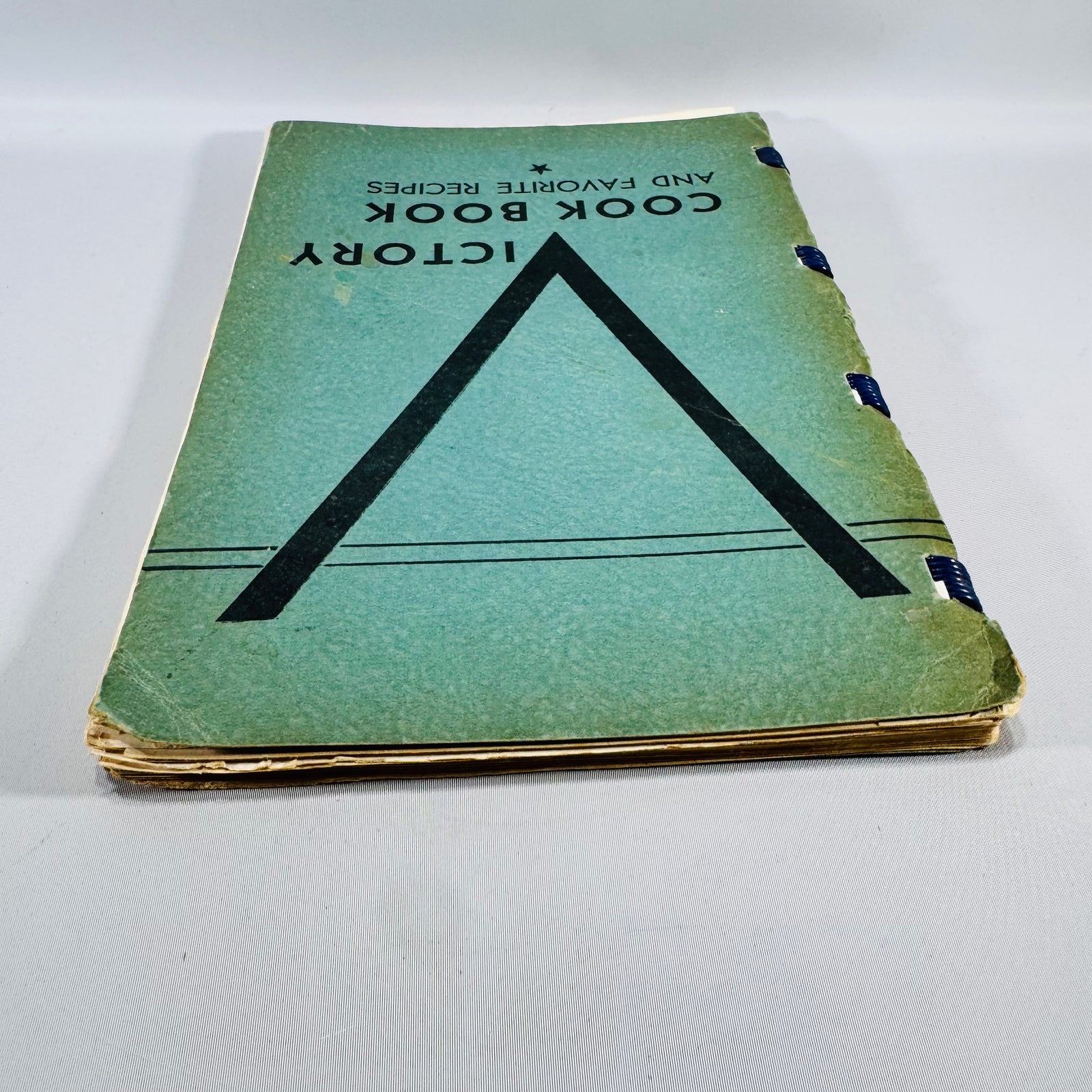 Vintage Victory Cook Book and Favorite Recipes 1943 Wartime Spiral Cookbook